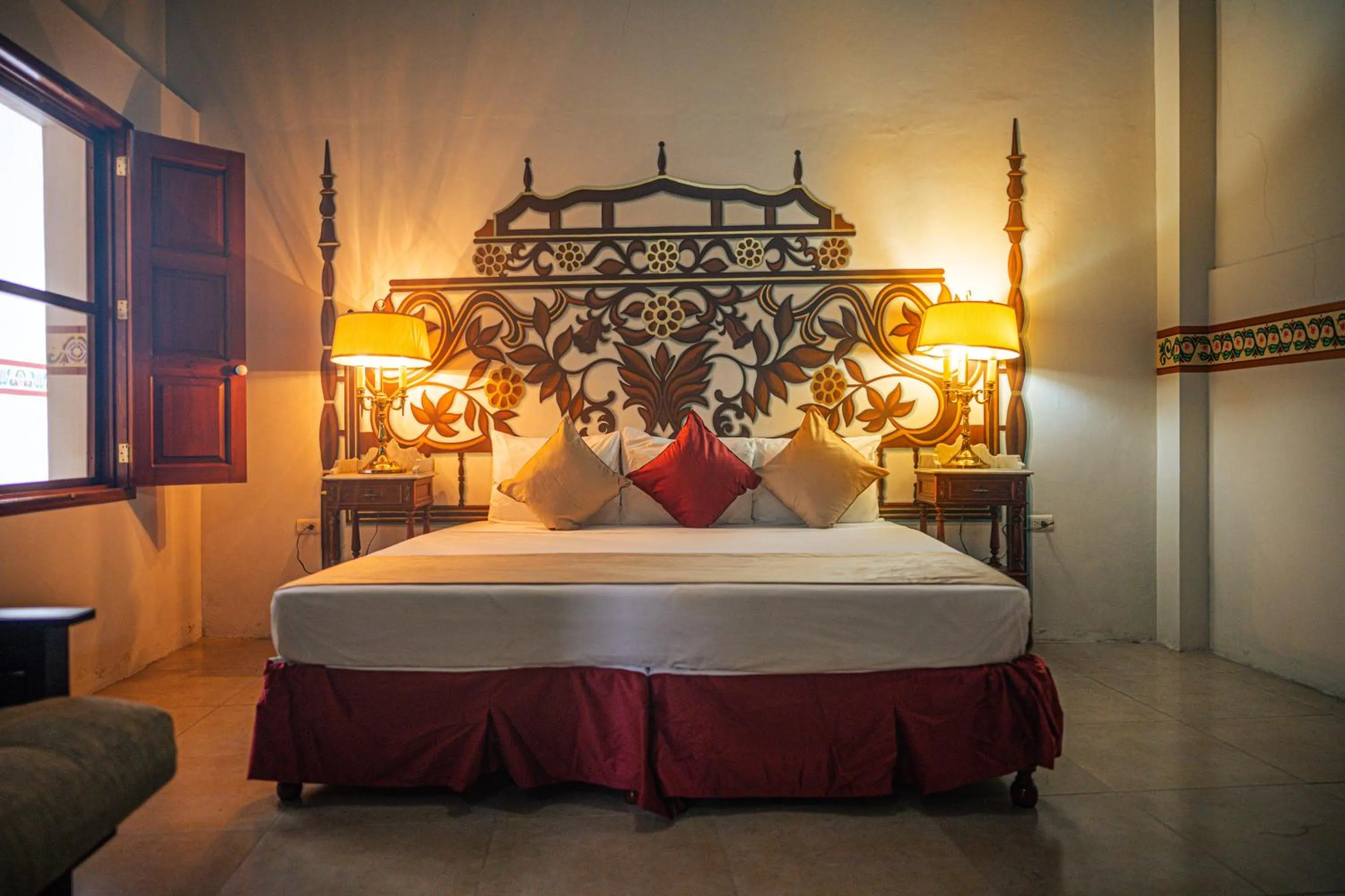 Bed in Hotel Montecillo