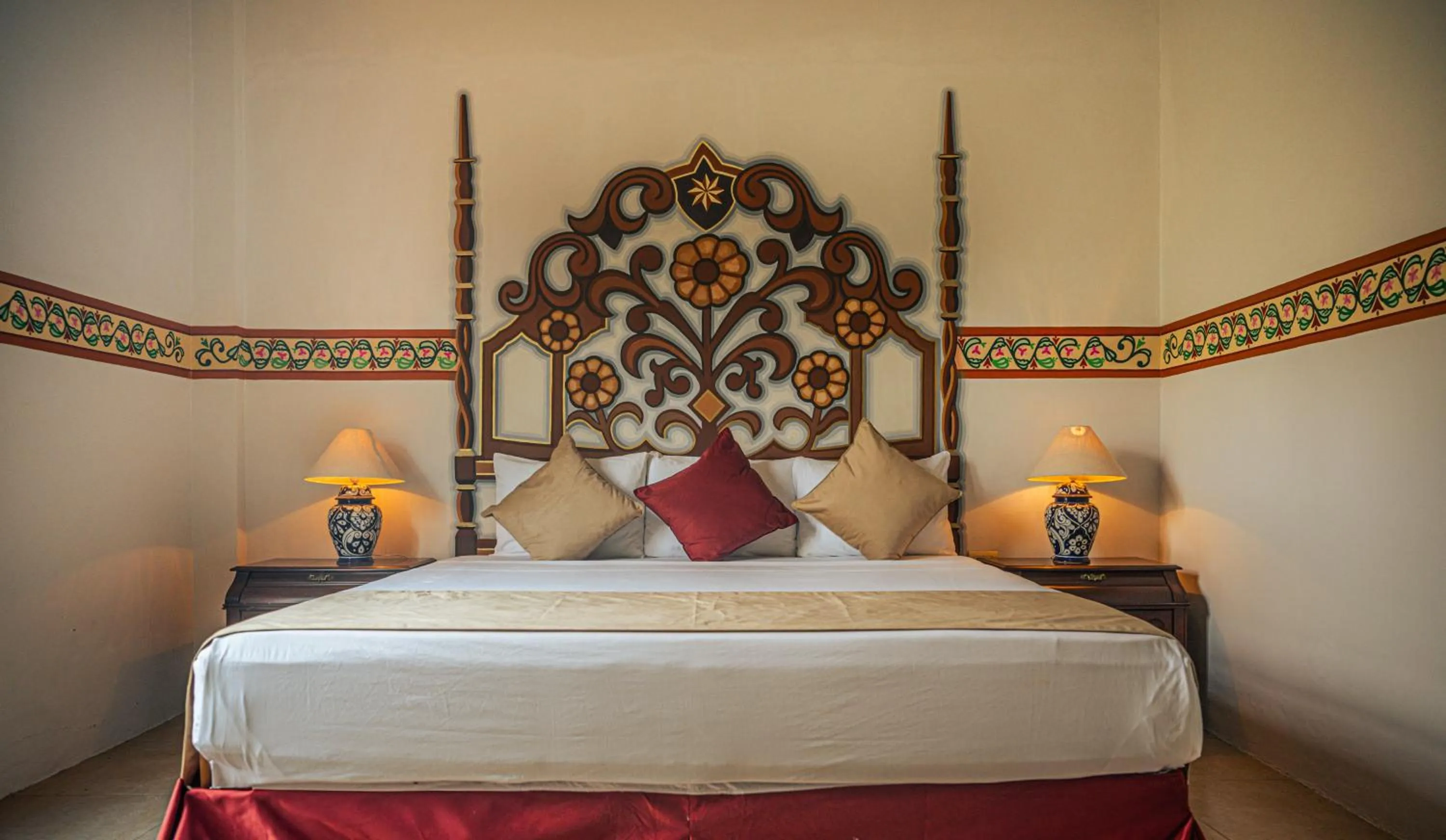 Bed in Hotel Montecillo