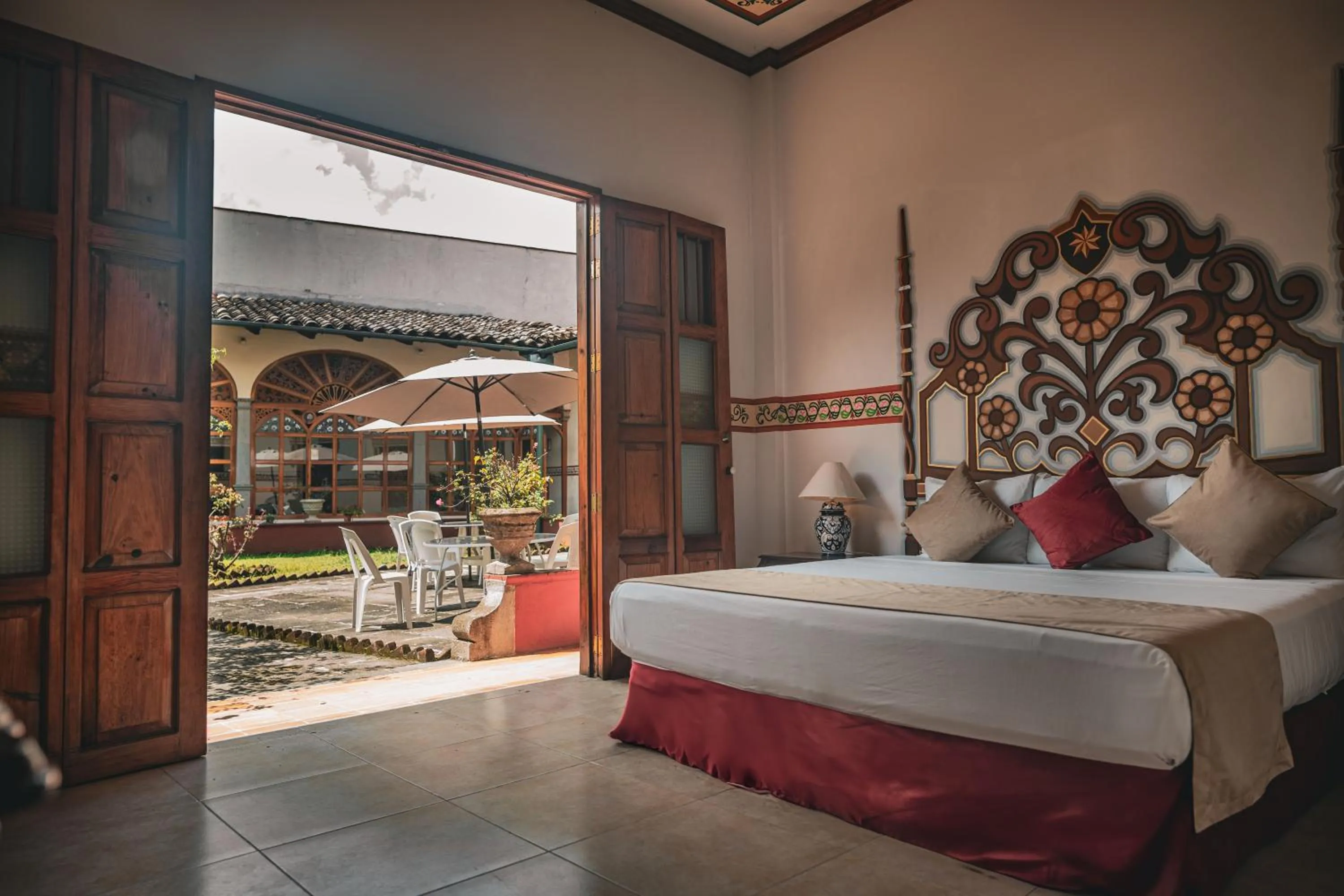 Bed in Hotel Montecillo