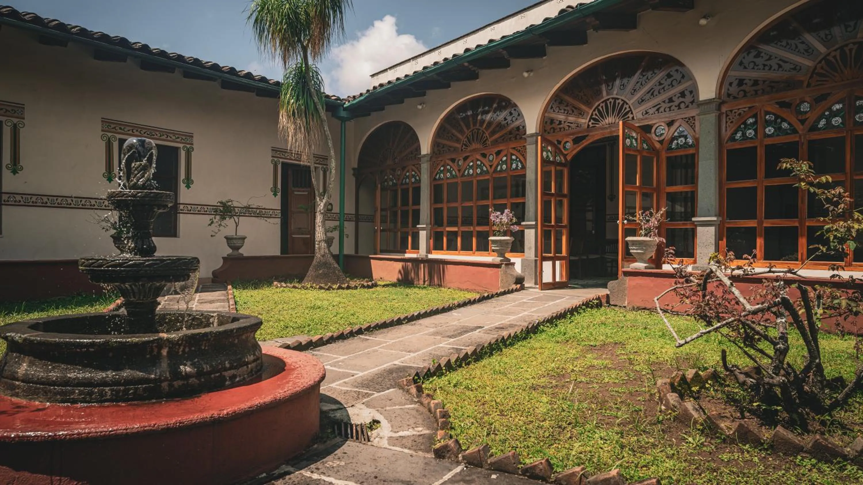 Garden in Hotel Montecillo