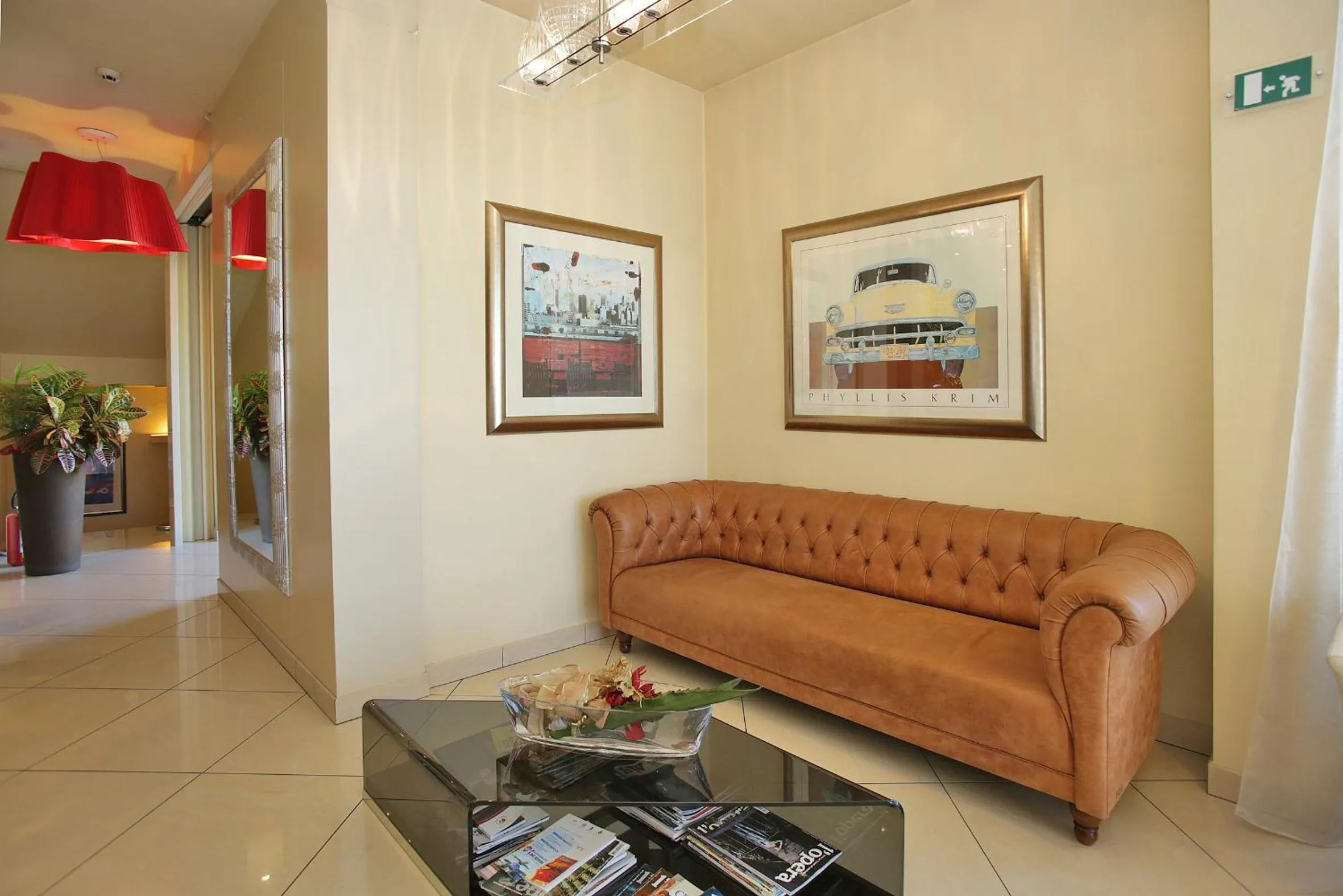 Lobby or reception in Hotel Touring