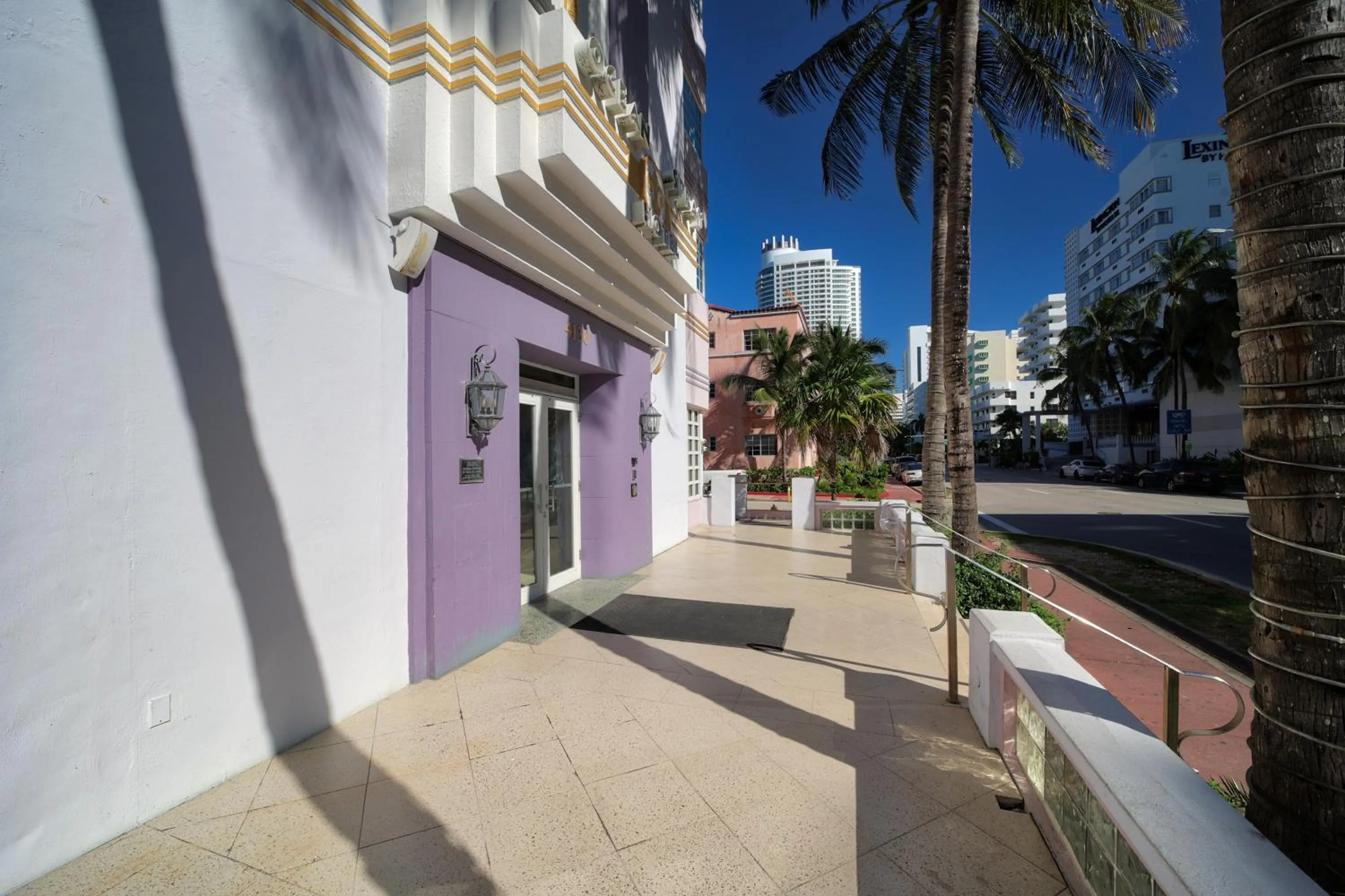 Property building in Ocean Spray Hotel