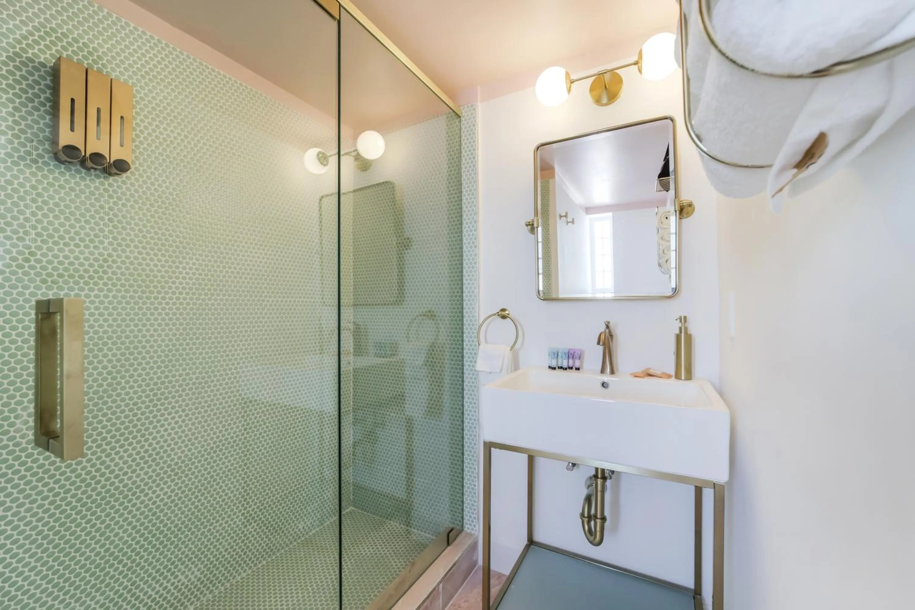 Bathroom in Ocean Spray Hotel