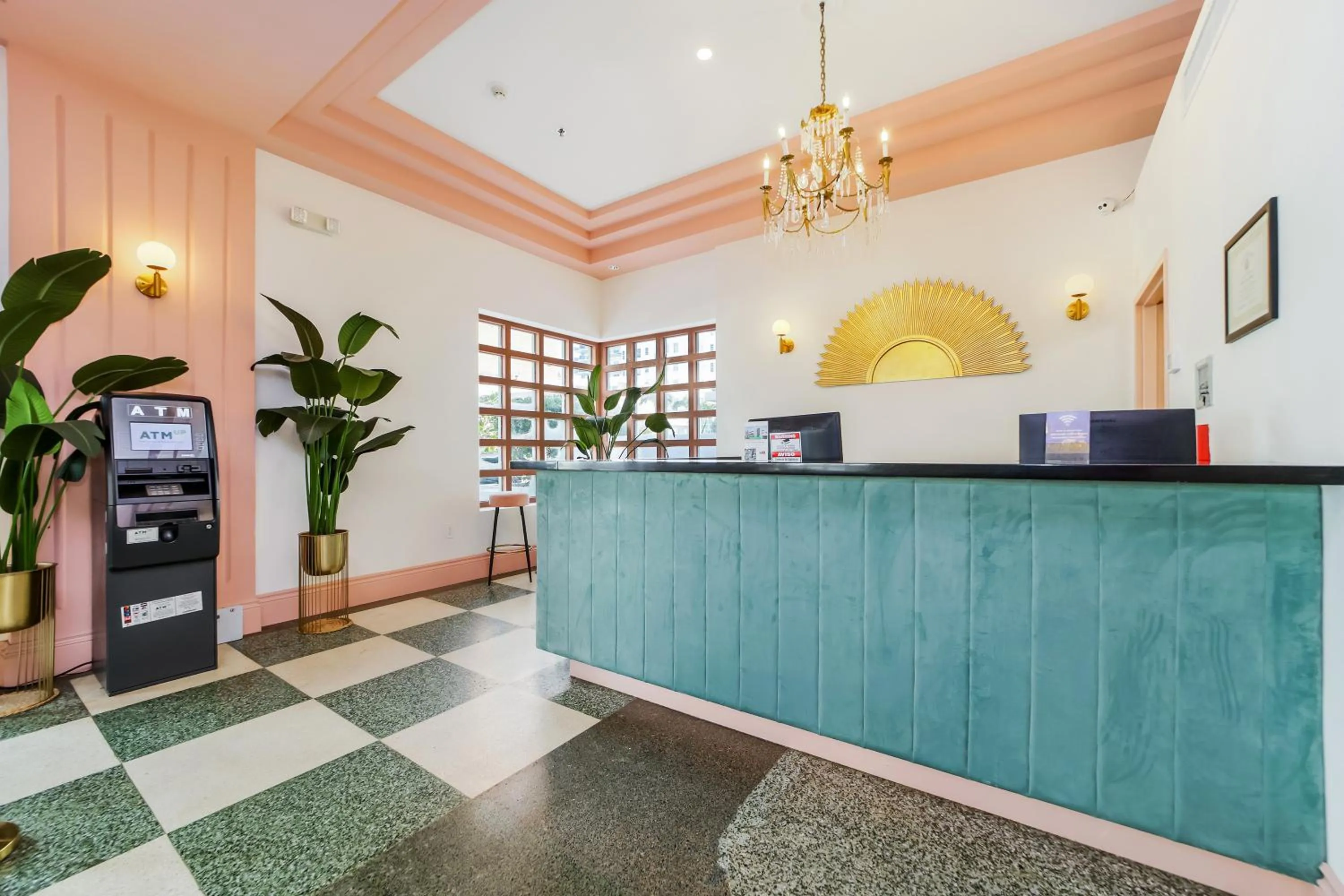 Lobby or reception in Ocean Spray Hotel