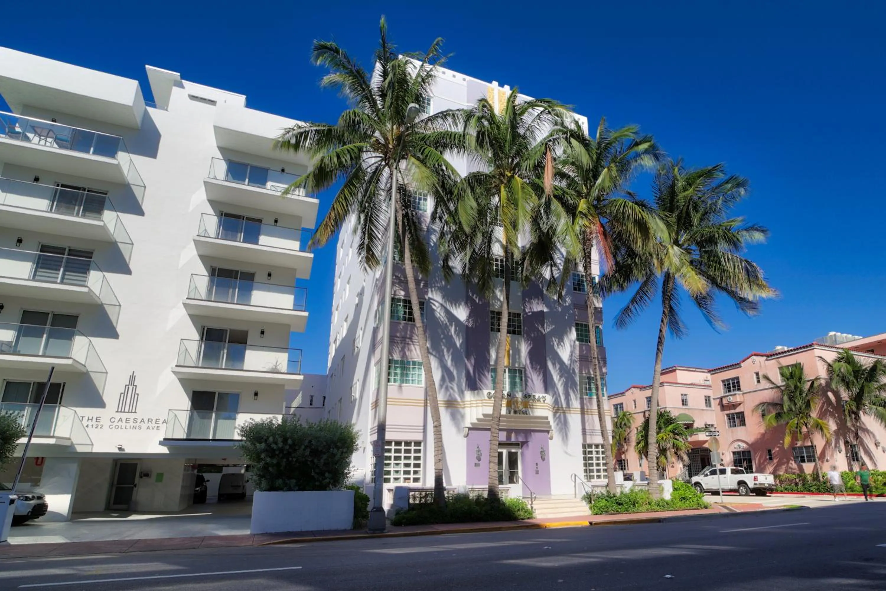 Property building in Ocean Spray Hotel