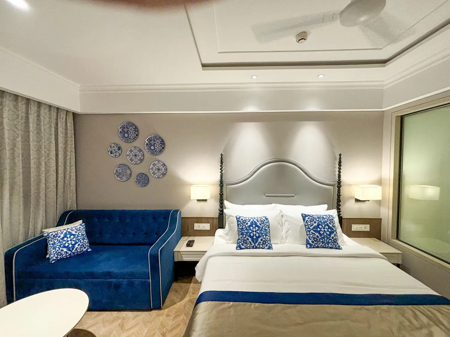 Bed in Meritas Auberge Calangute Goa