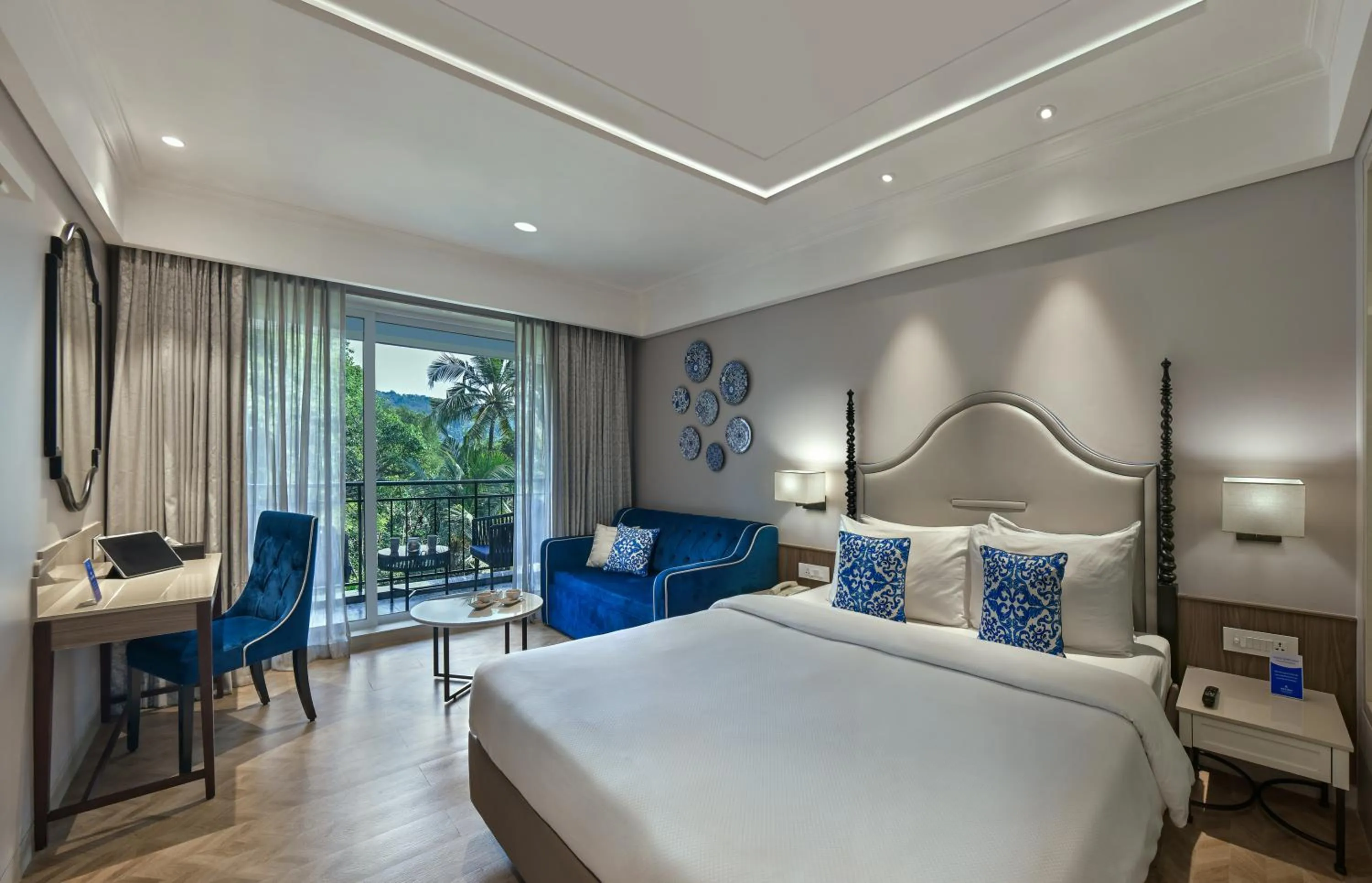 Bed in Meritas Auberge Calangute Goa