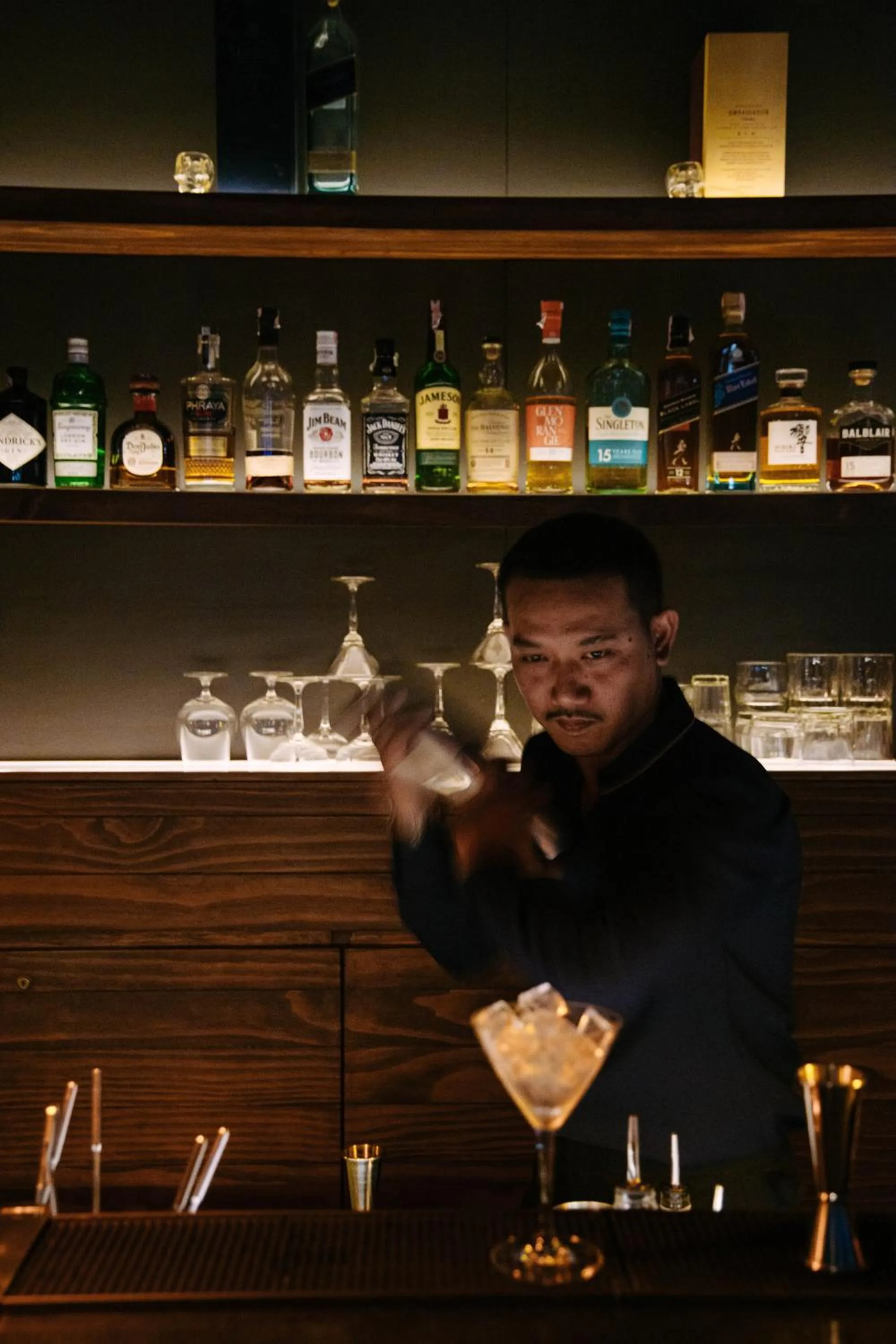 Lounge or bar in AMANOR Hotel Chiang Mai