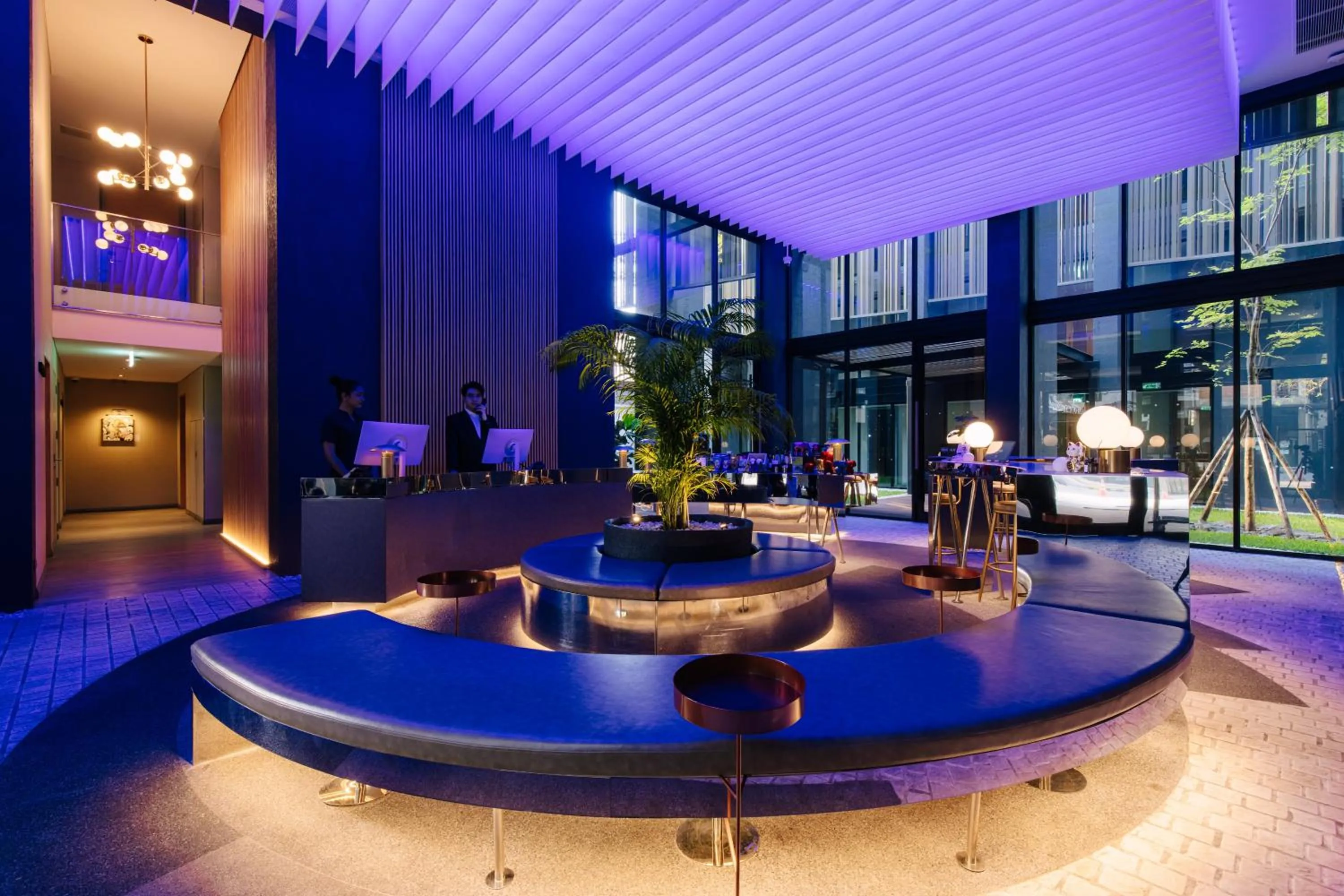 Lobby or reception in AMANOR Hotel Chiang Mai