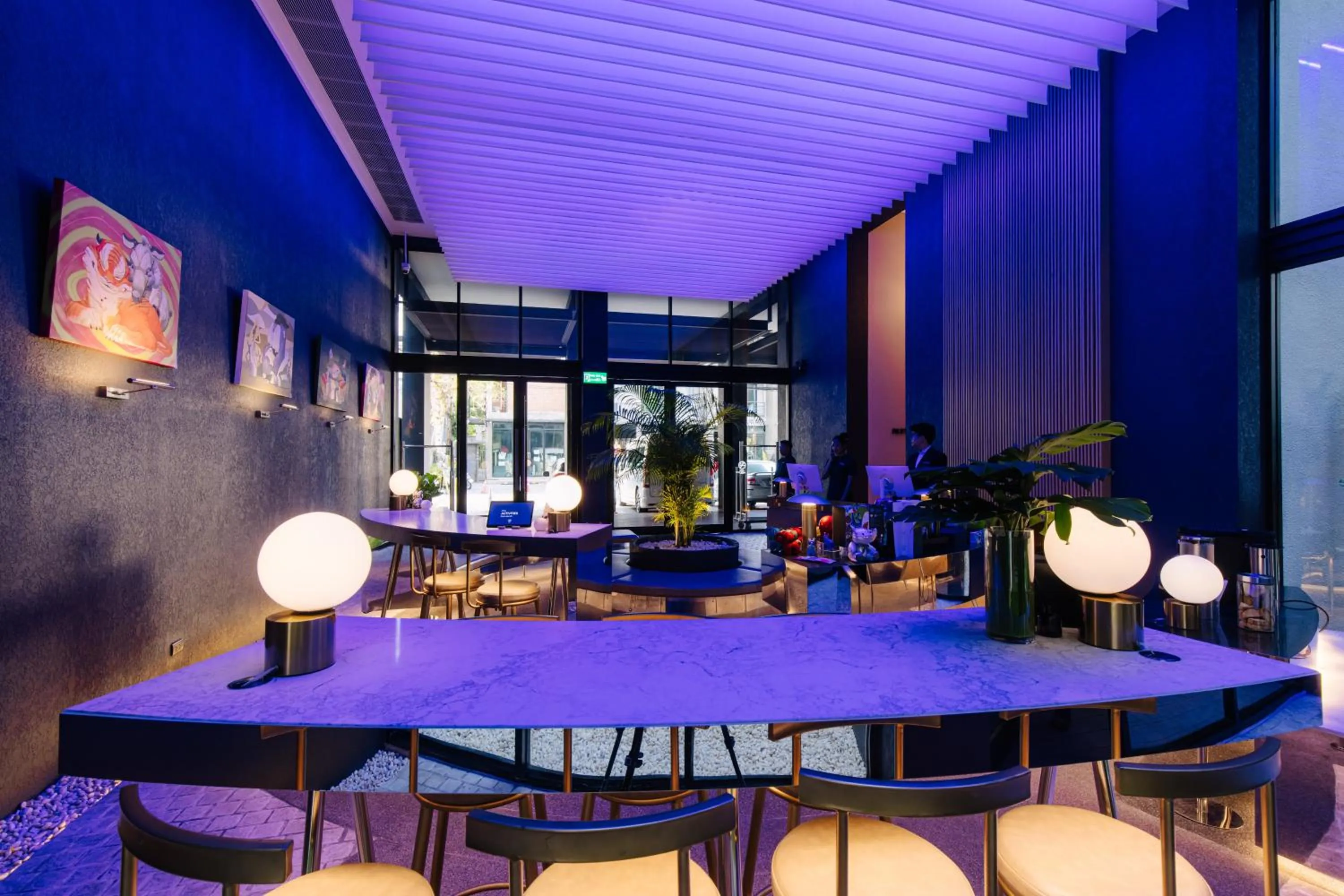 Lobby or reception in AMANOR Hotel Chiang Mai