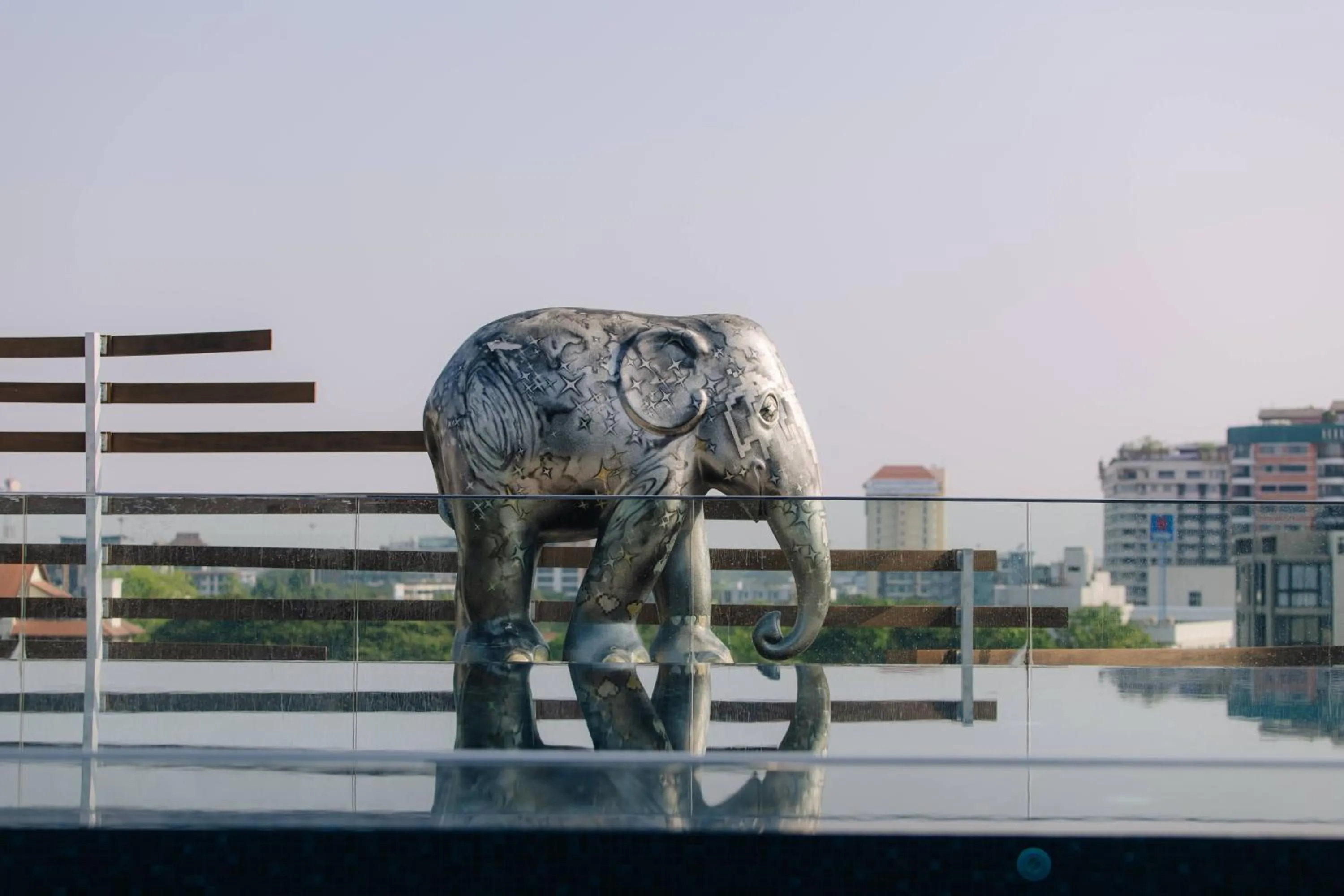 Decorative detail in AMANOR Hotel Chiang Mai