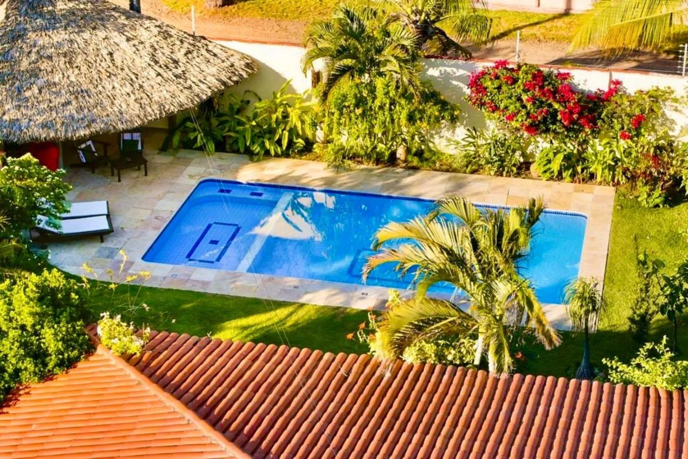Seating area in Hotel Villa Roma Beach Cumbuco
