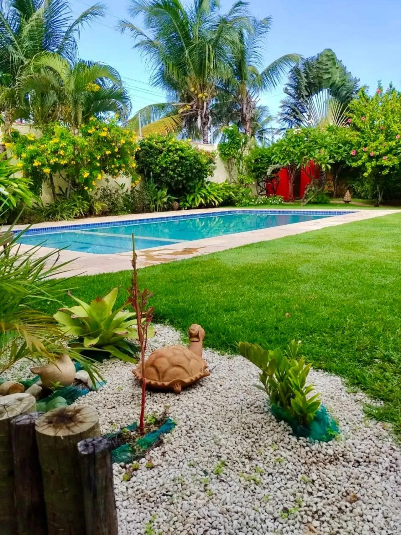 Garden in Hotel Villa Roma Beach Cumbuco