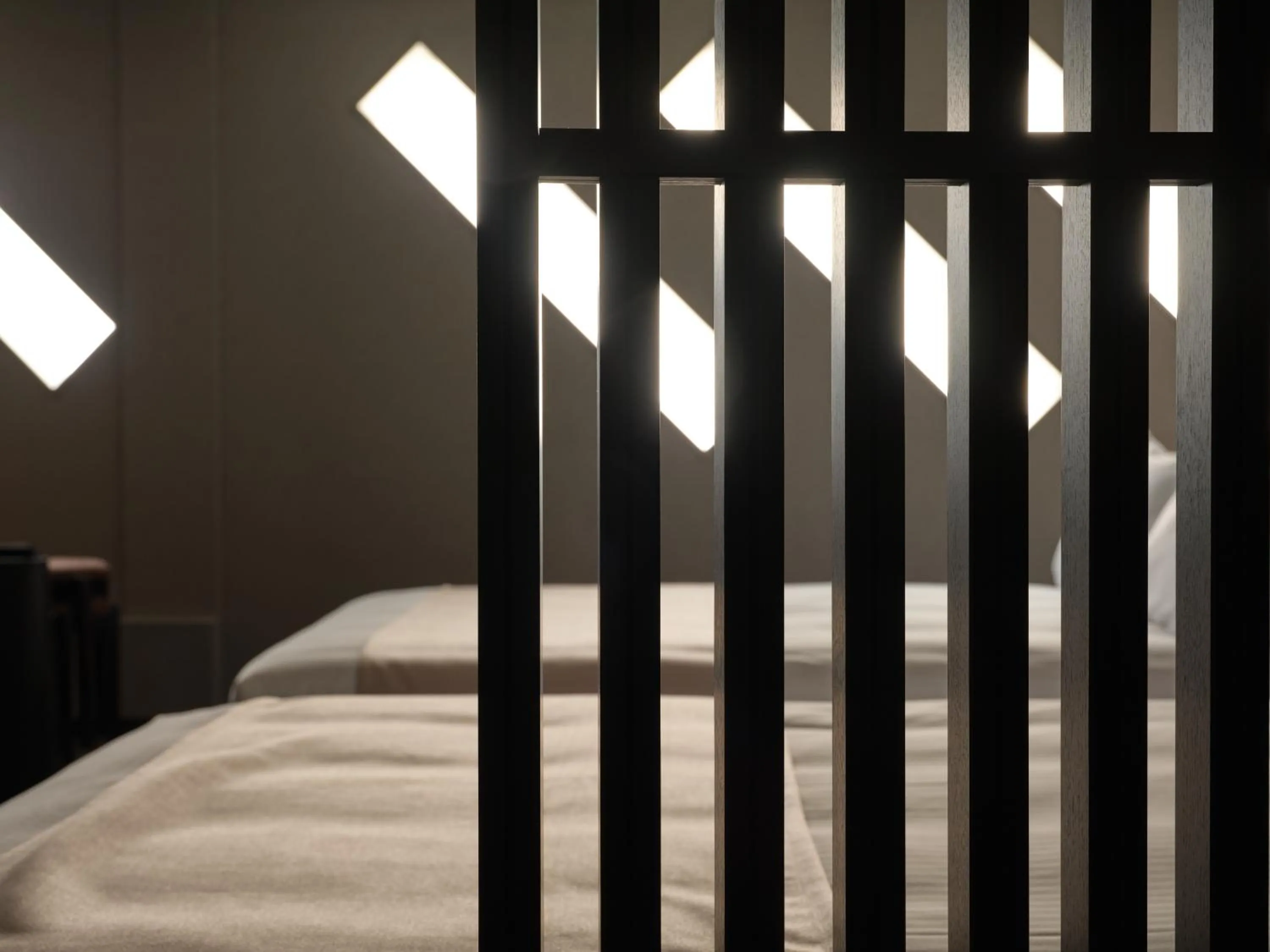 Photo of the whole room, Bed in MONday Apart Premium OSAKA NAMBA WEST