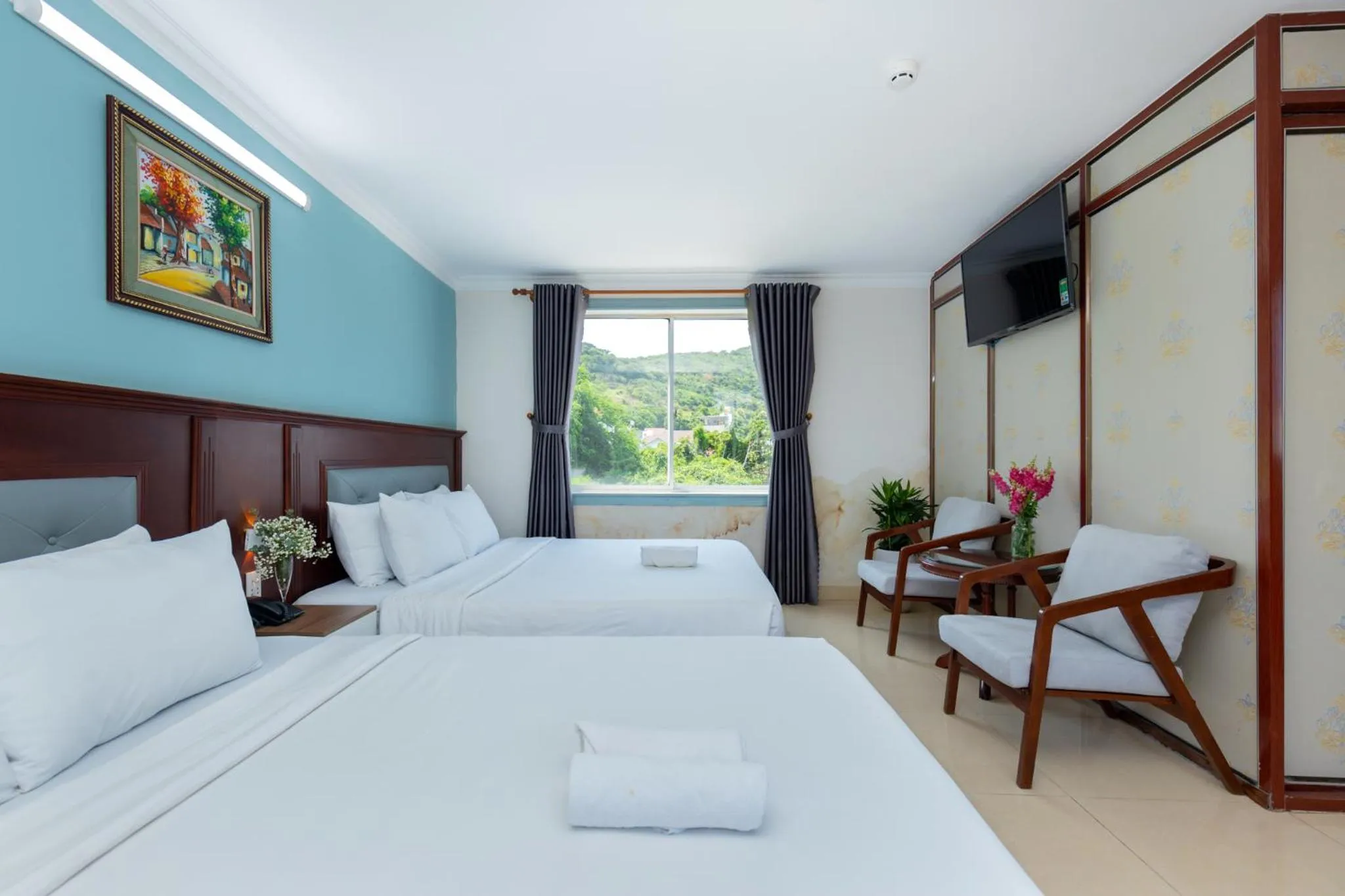 Communal lounge/ TV room, Bed in 3H GRAND HOTEL Vũng Tàu