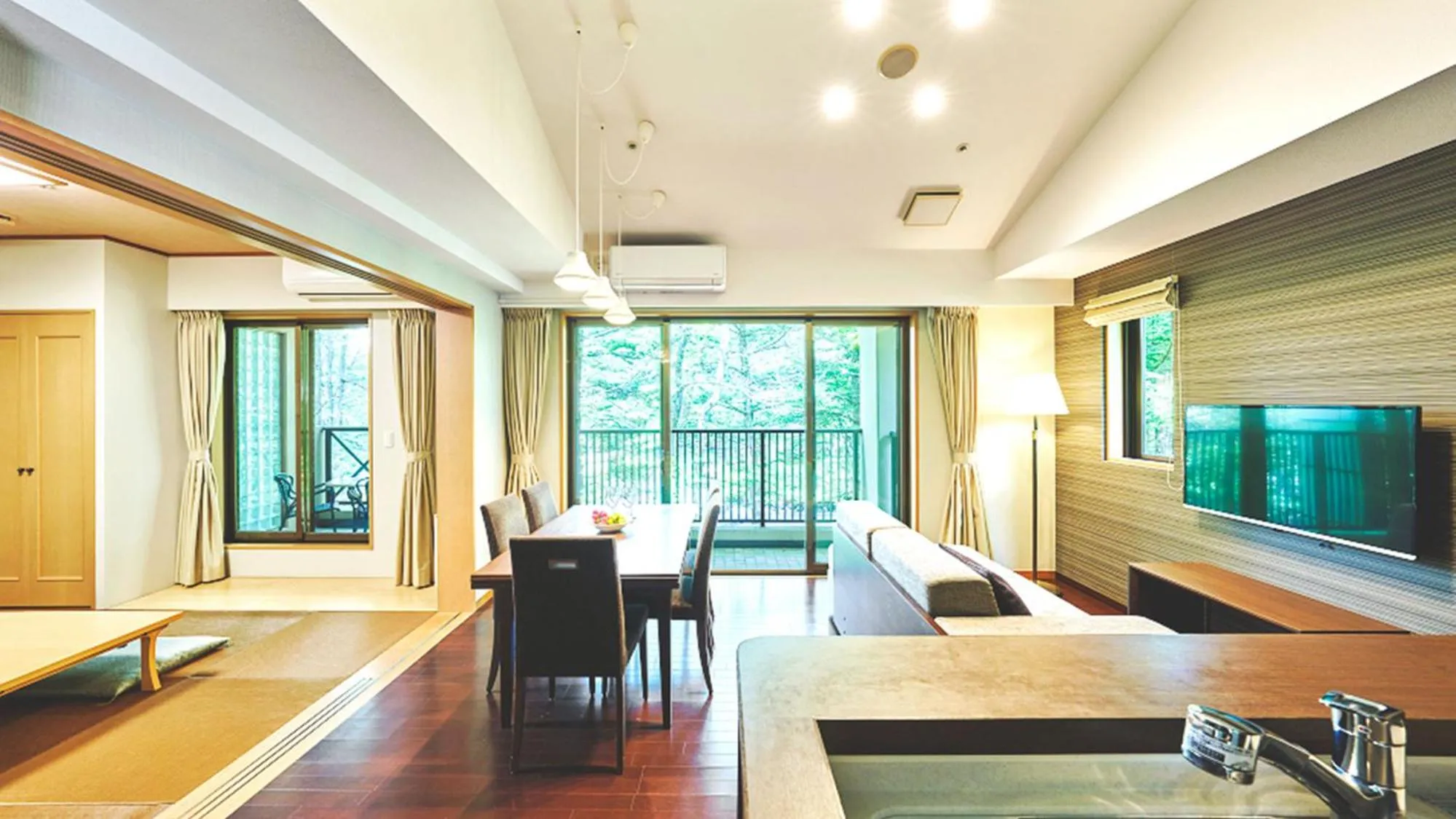 Living room in Tokyu Vacations Karuizawa