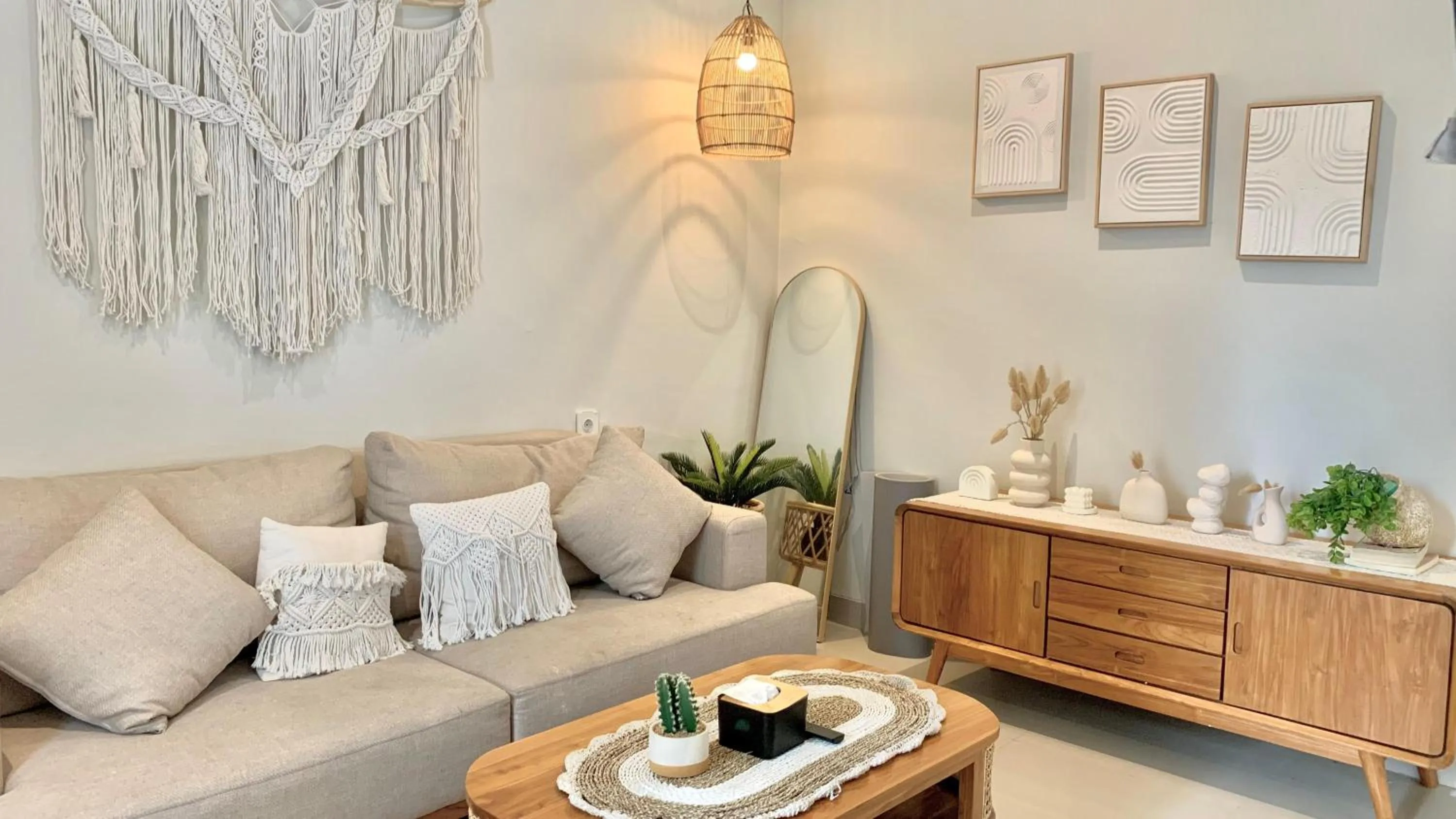 Living room in Baliem CoLiving