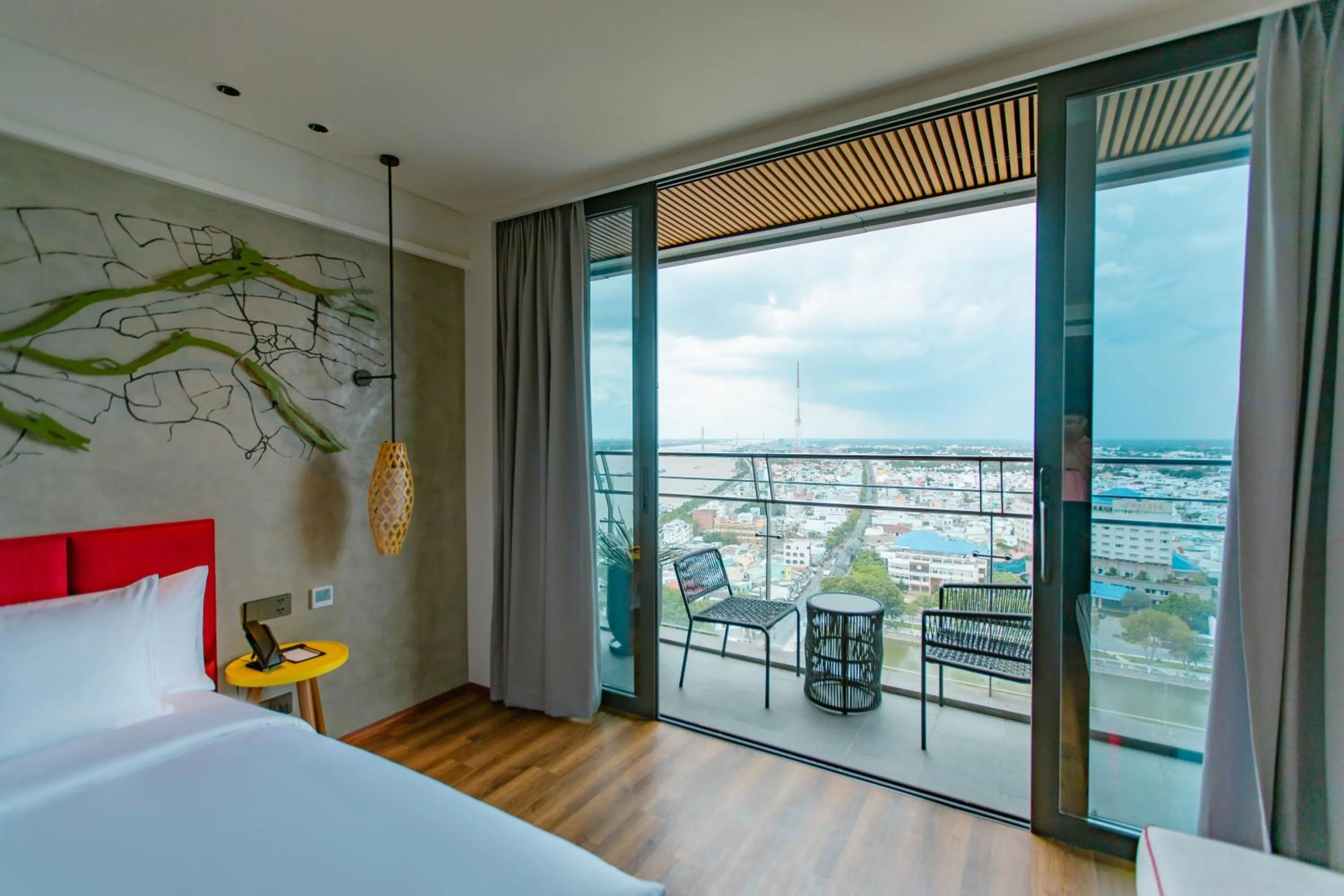 Bed in CENTRAL PLAZA HOTEL - Mỹ Tho