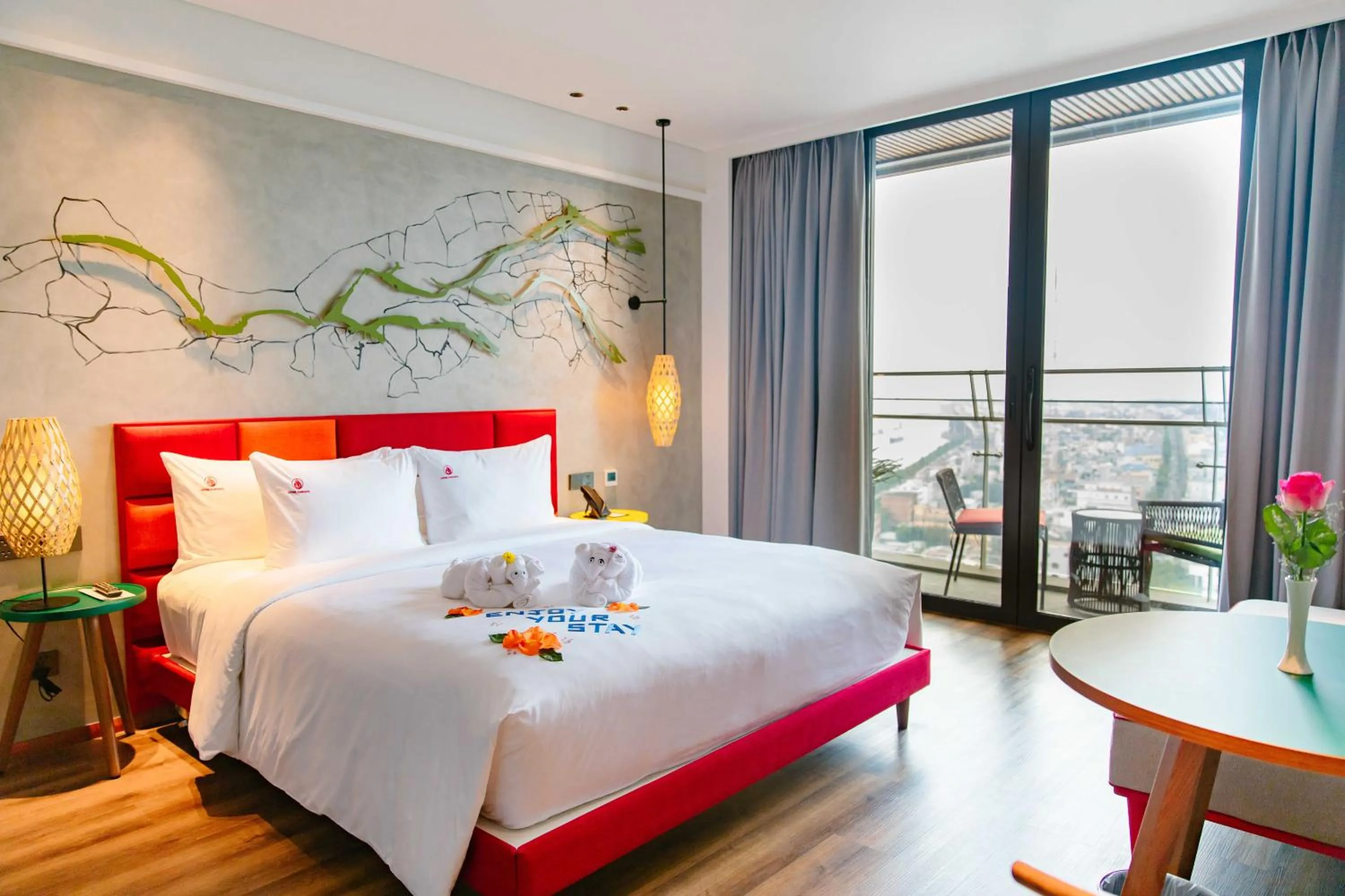 Bed in CENTRAL PLAZA HOTEL - Mỹ Tho