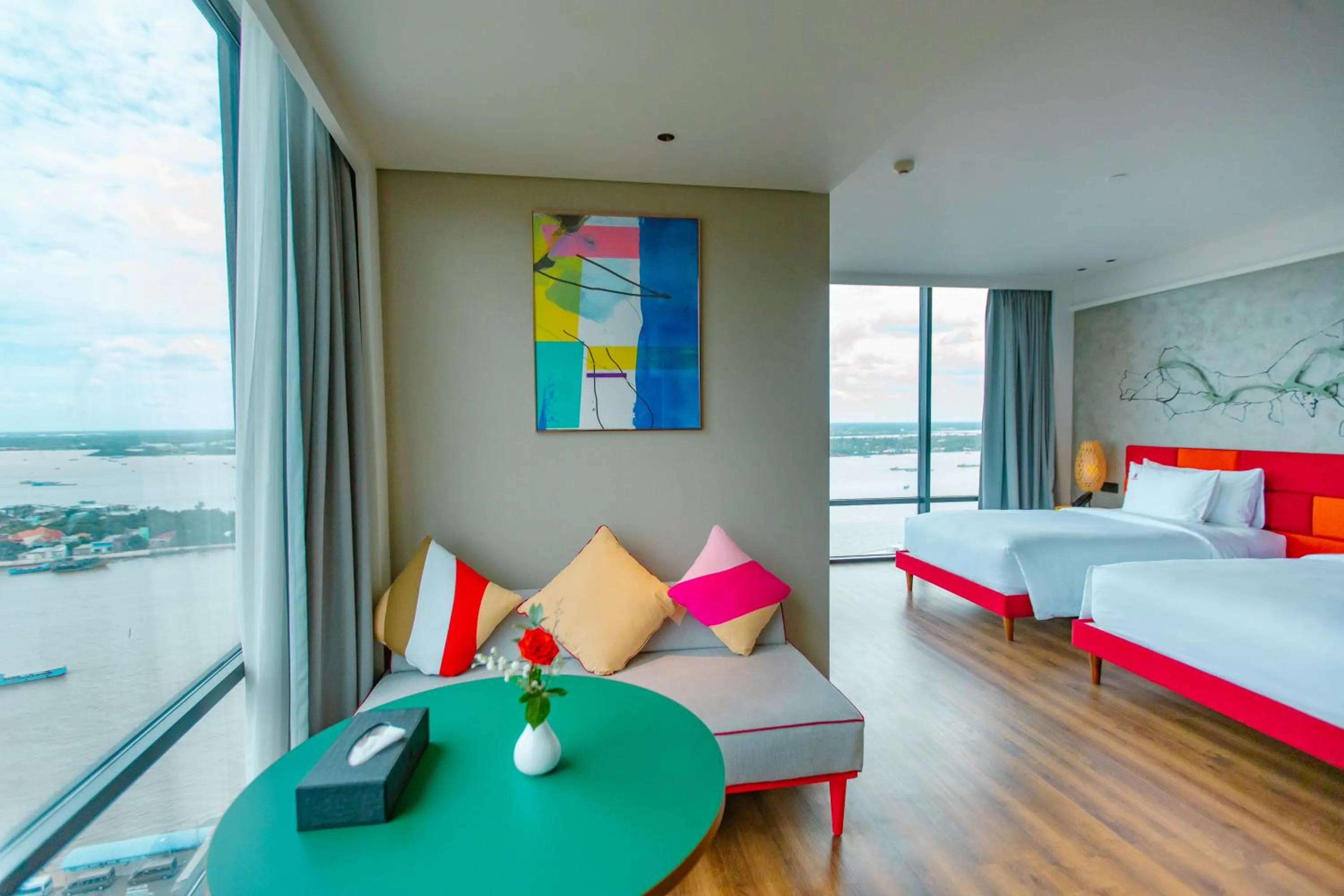 Bed in CENTRAL PLAZA HOTEL - Mỹ Tho