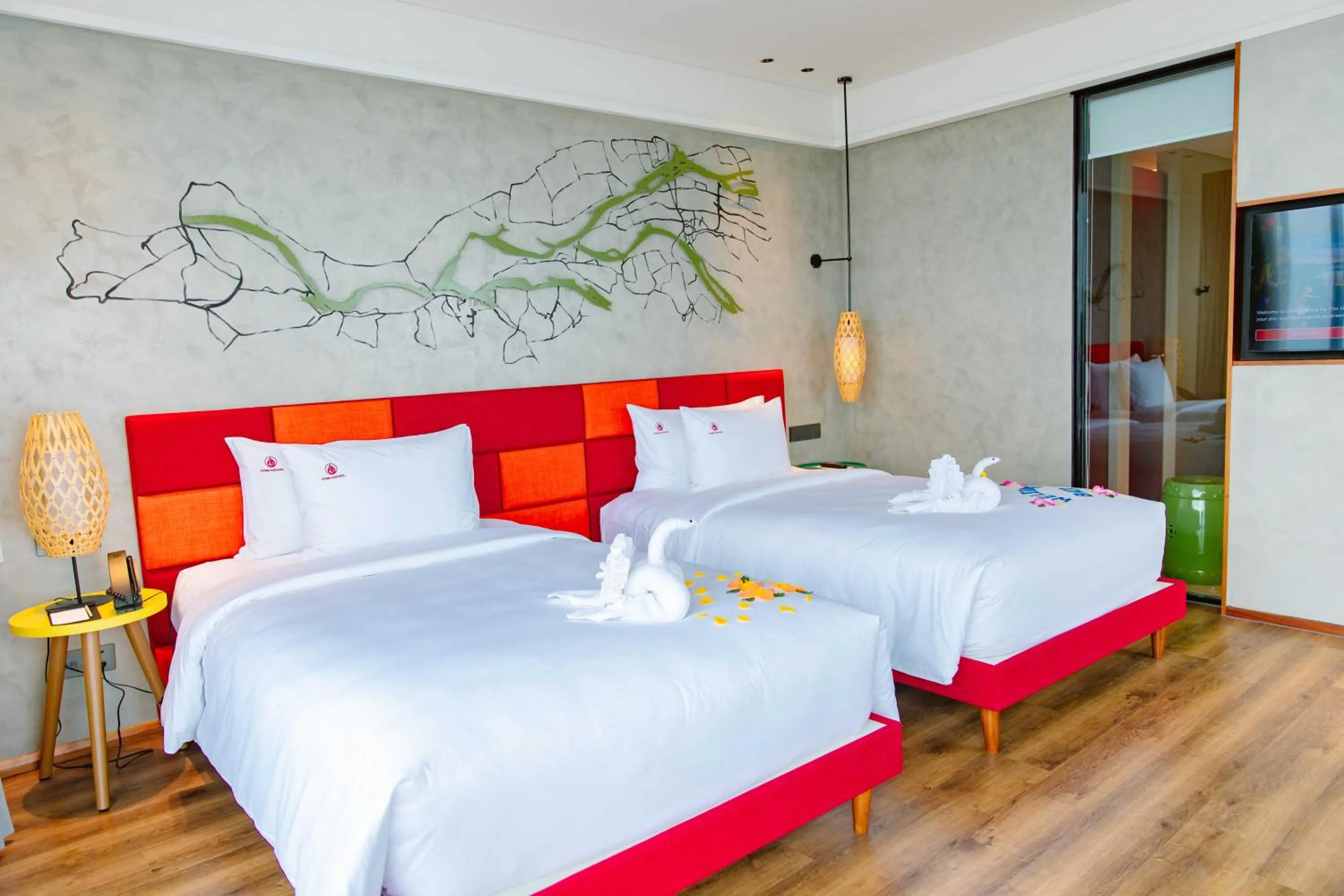 Bed in CENTRAL PLAZA HOTEL - Mỹ Tho