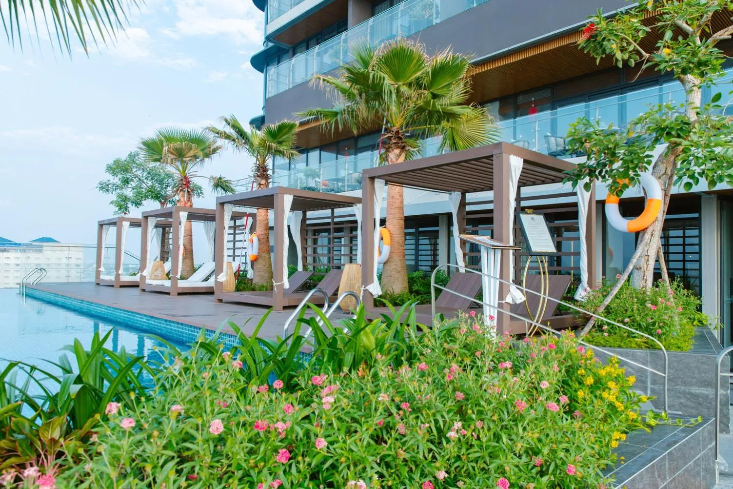 Garden in CENTRAL PLAZA HOTEL - Mỹ Tho