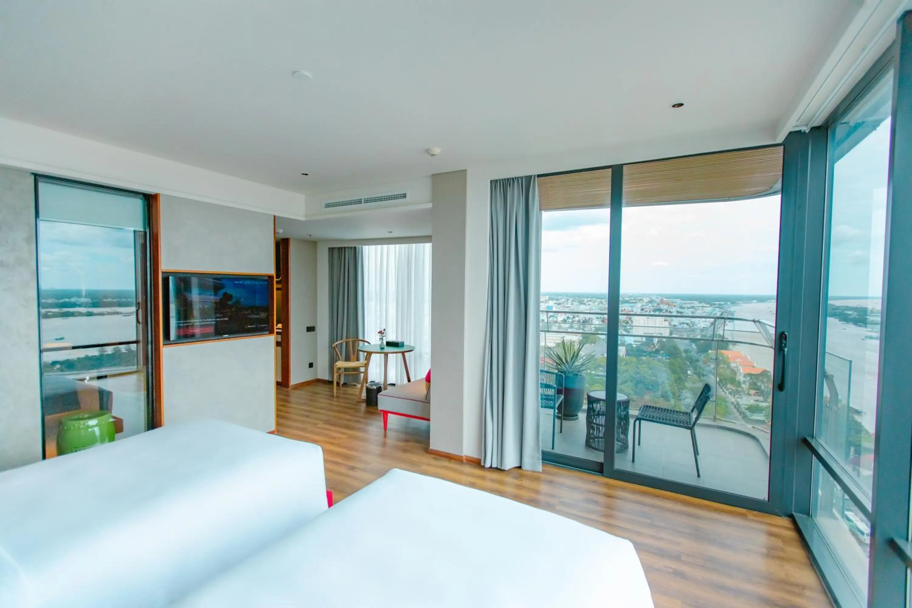 Bed in CENTRAL PLAZA HOTEL - Mỹ Tho