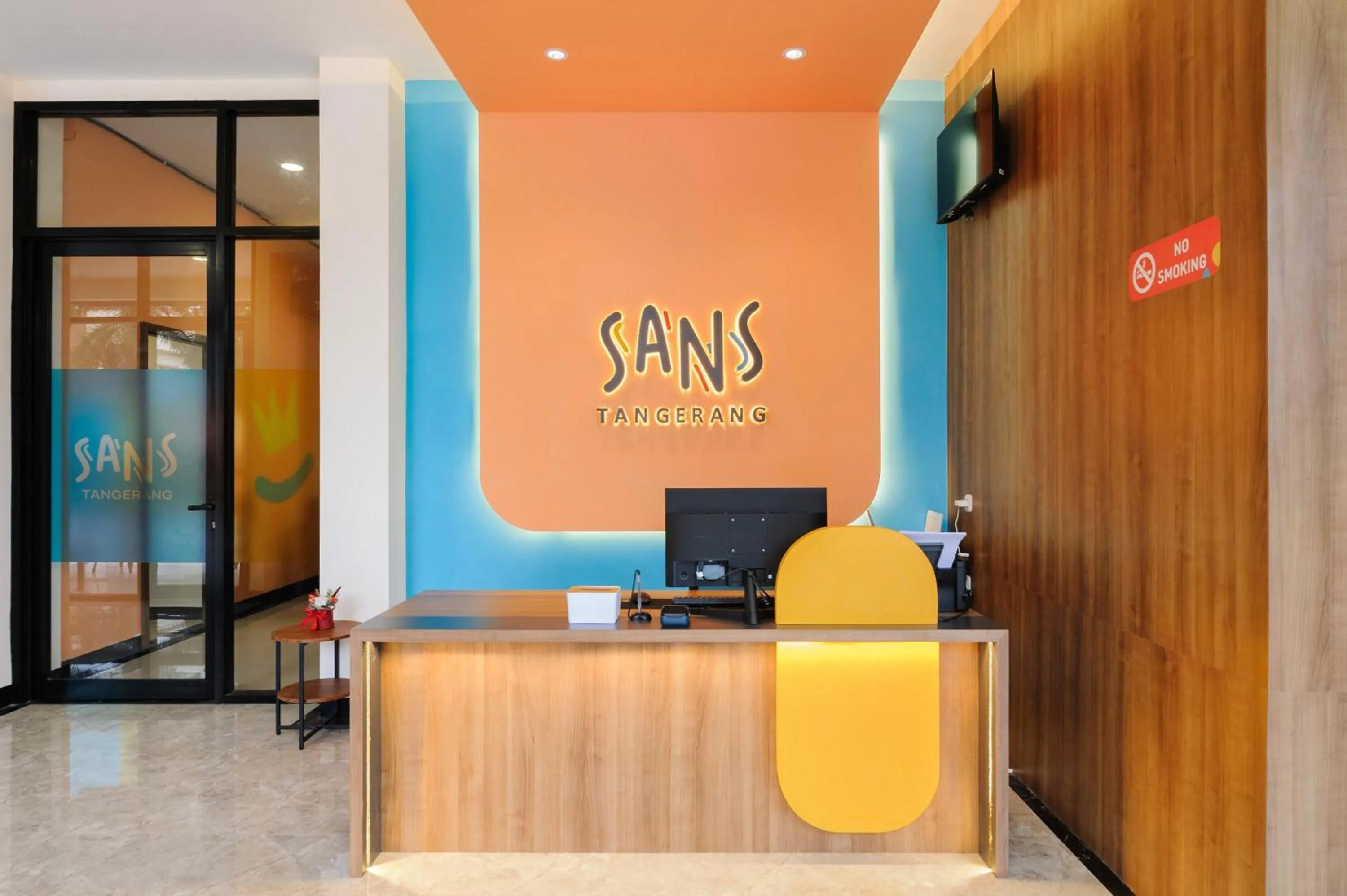 Lobby or reception in Sans Max Living Tangerang