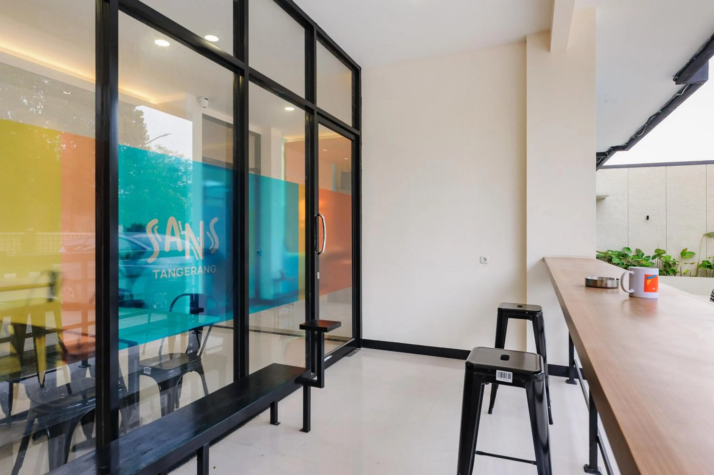 Seating area in Sans Max Living Tangerang