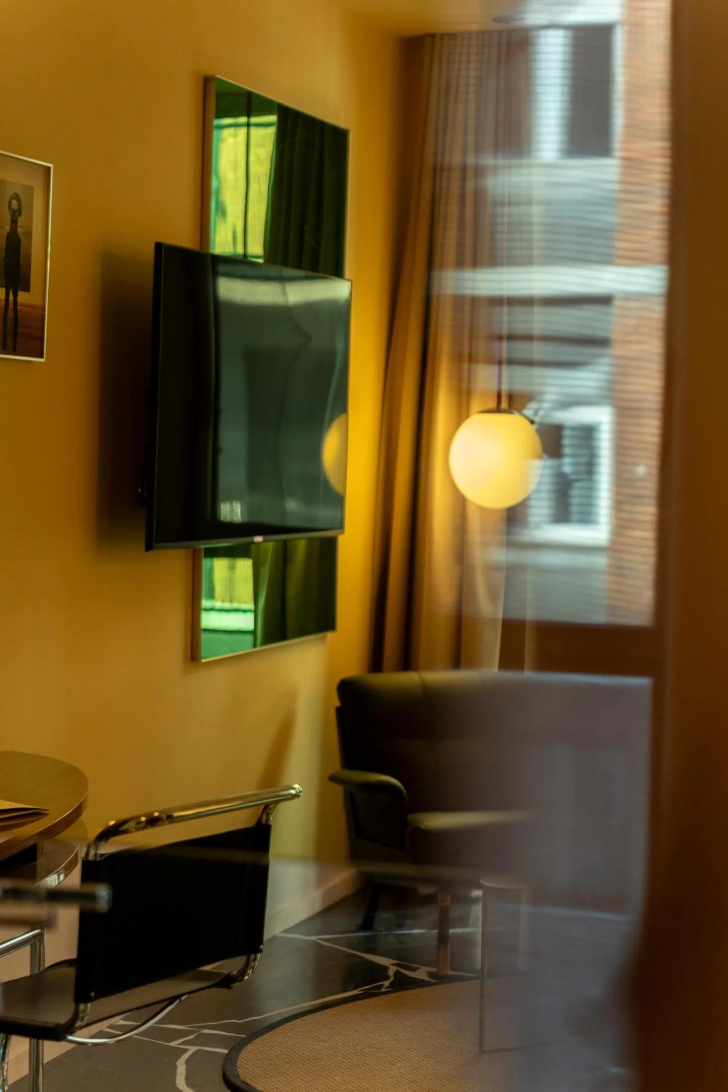 Seating area in Hotel Calimala Milano