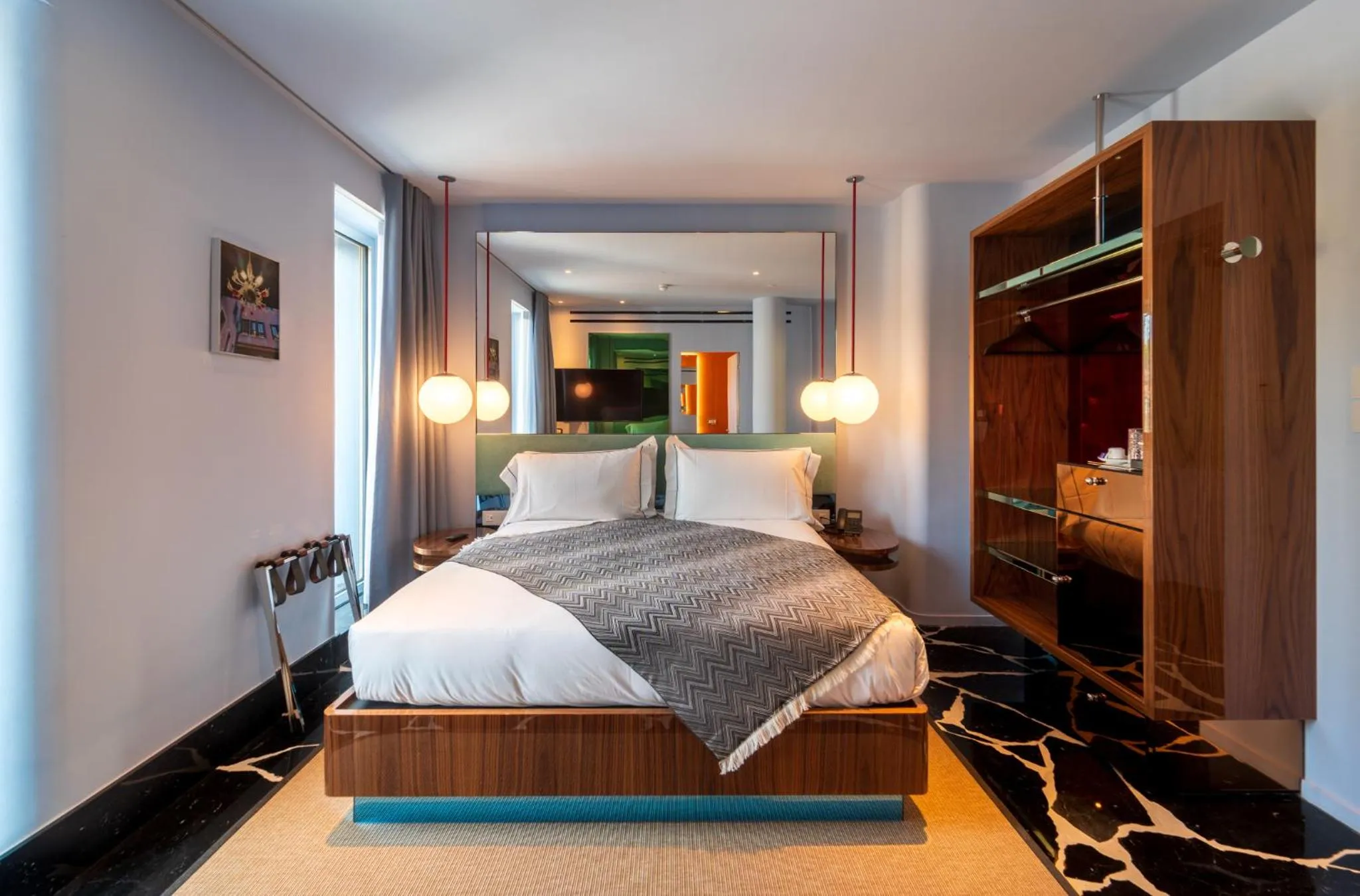 Bedroom, Bed in Hotel Calimala Milano