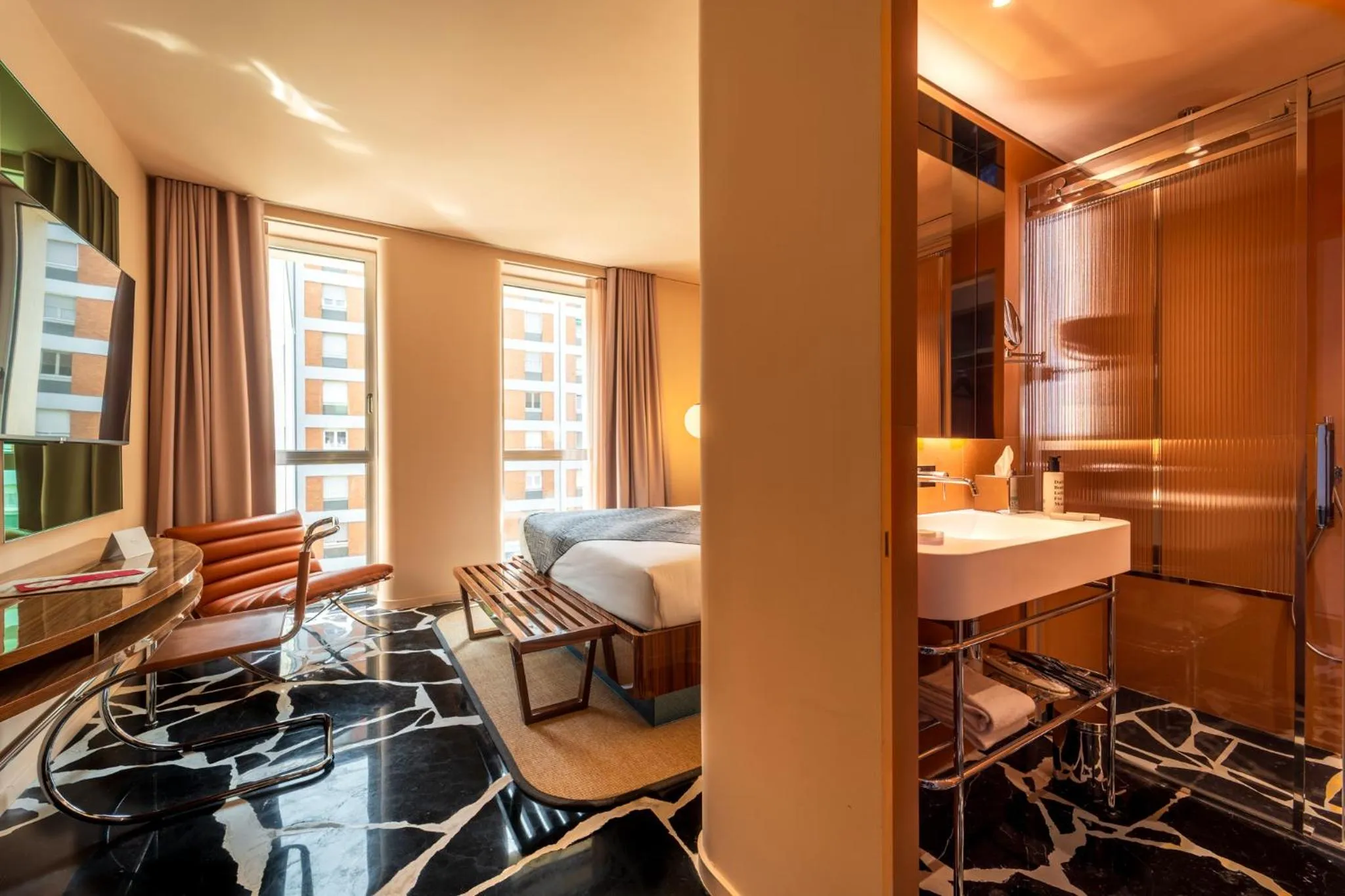 Bathroom in Hotel Calimala Milano