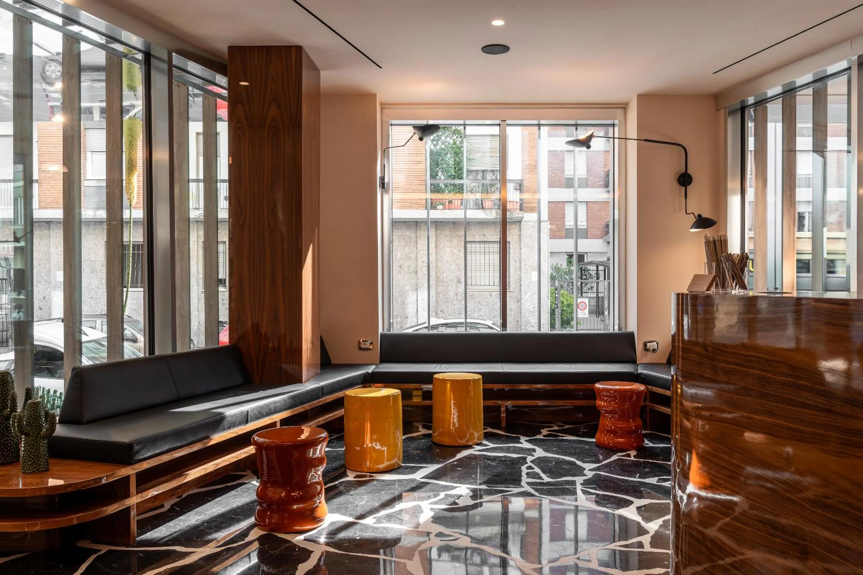 Lobby or reception in Hotel Calimala Milano