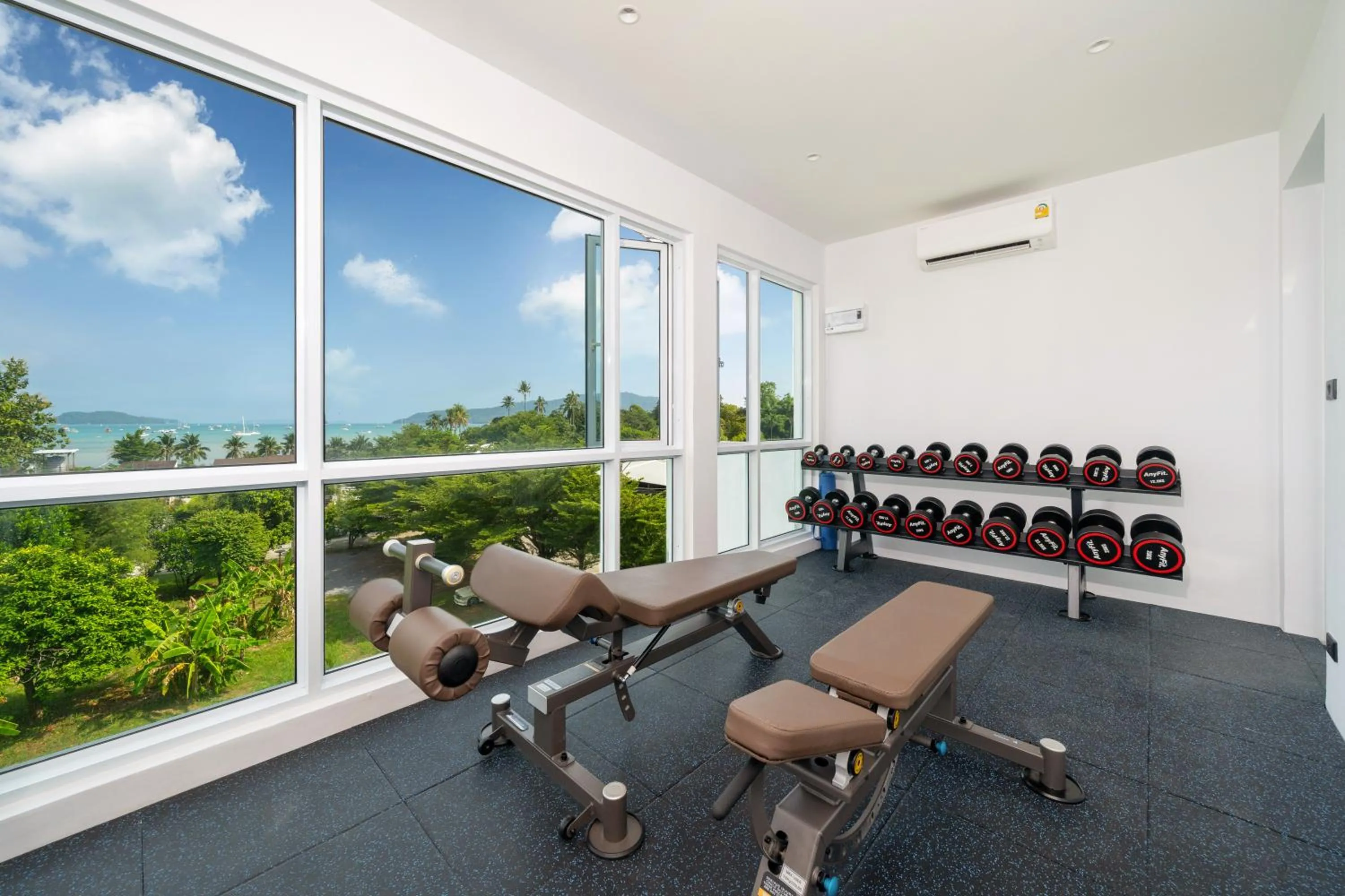 Fitness centre/facilities in Chalong Marina Bay View Phuket