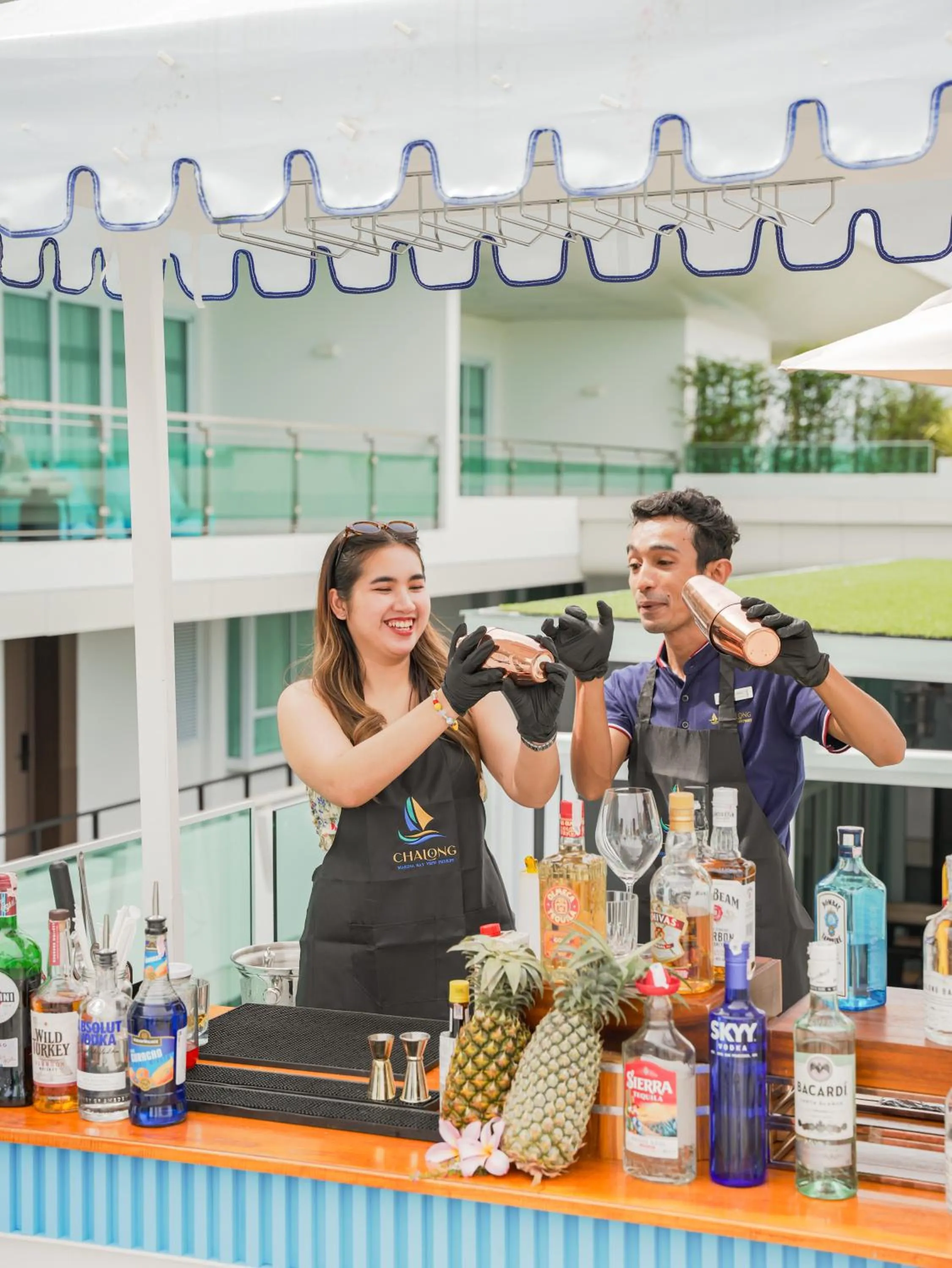 Lounge or bar in Chalong Marina Bay View Phuket