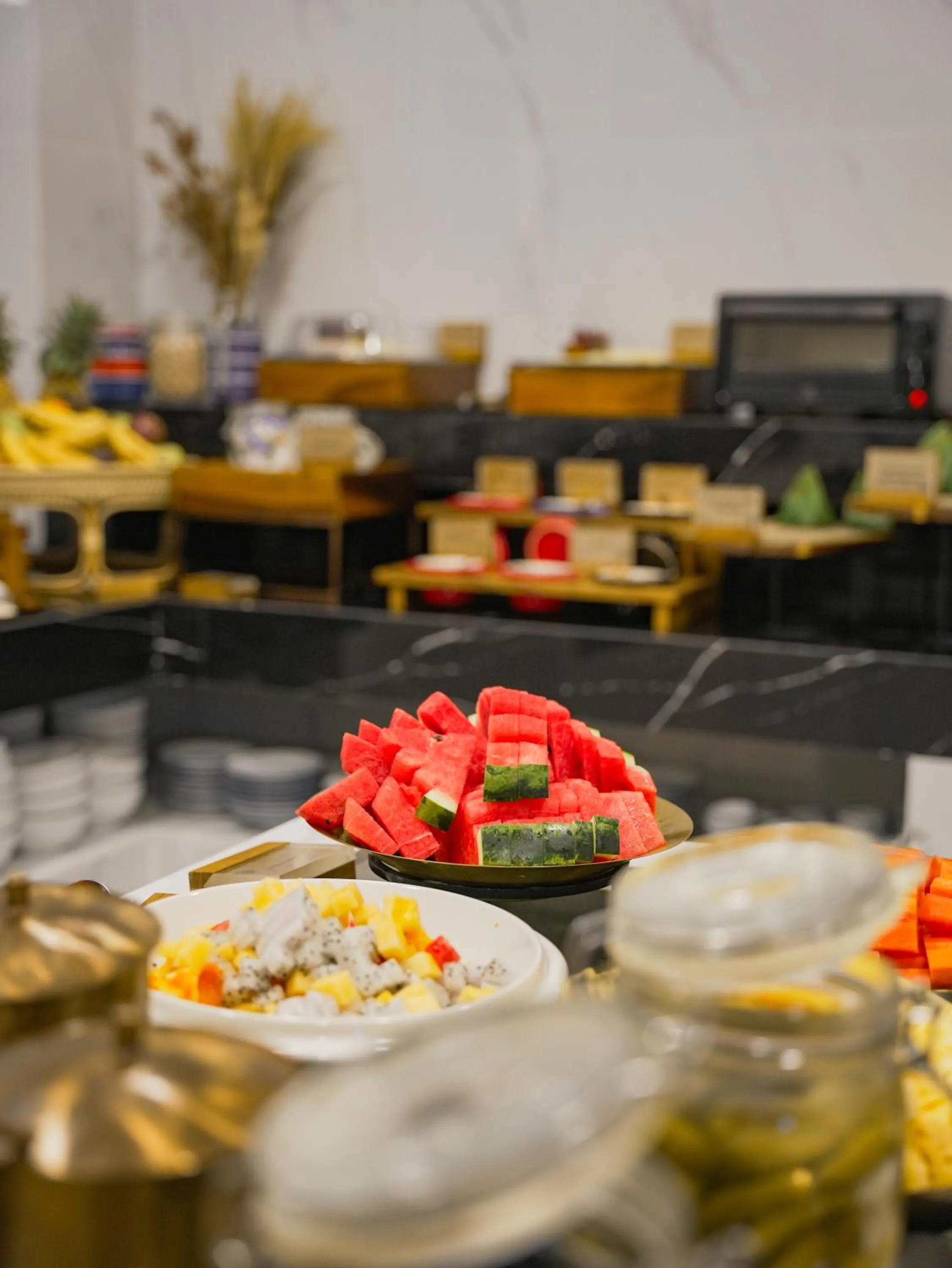 Buffet breakfast in Chalong Marina Bay View Phuket