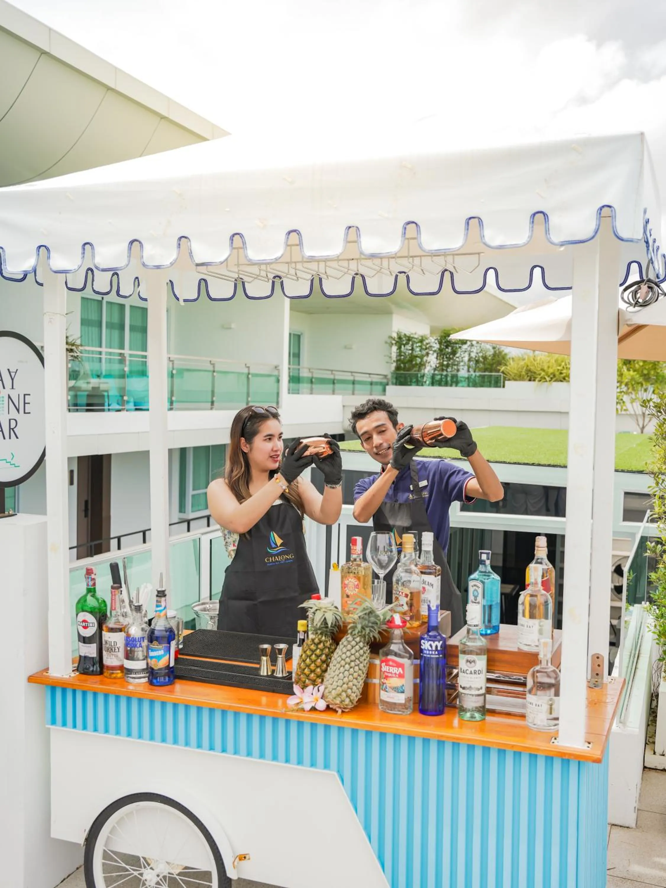 Lounge or bar in Chalong Marina Bay View Phuket