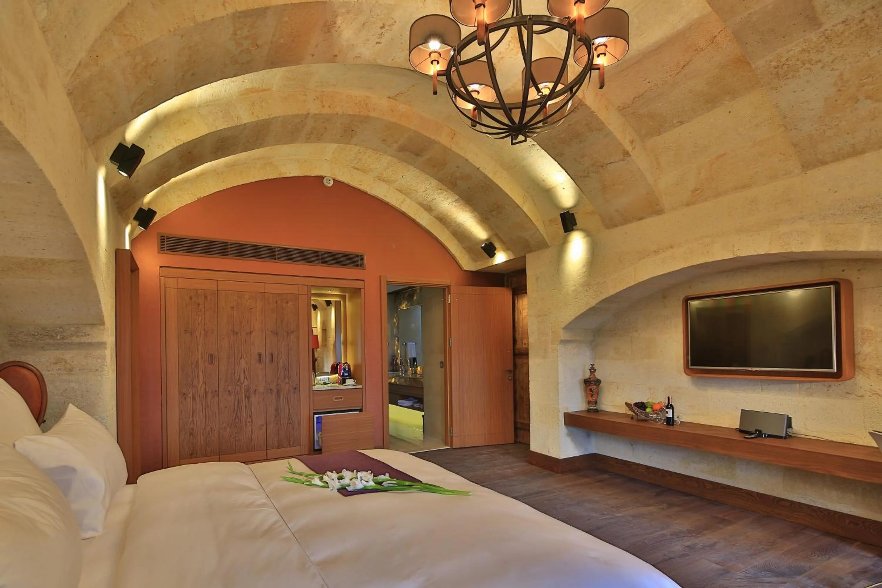 Bedroom, Bed in Ariana Sustainable Luxury Lodge - Special Category - Cappadocia