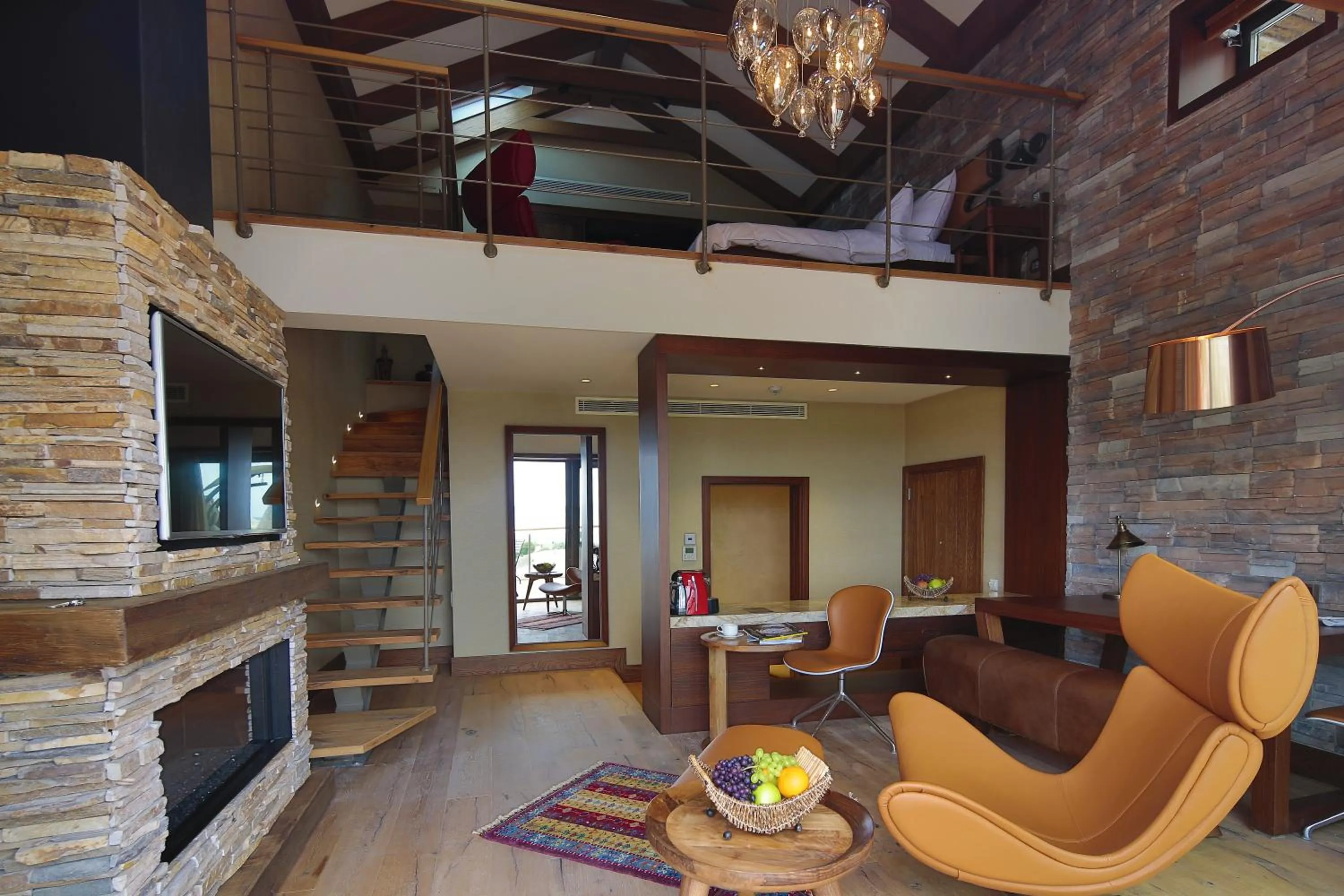 Living room in Ariana Sustainable Luxury Lodge - Special Category - Cappadocia