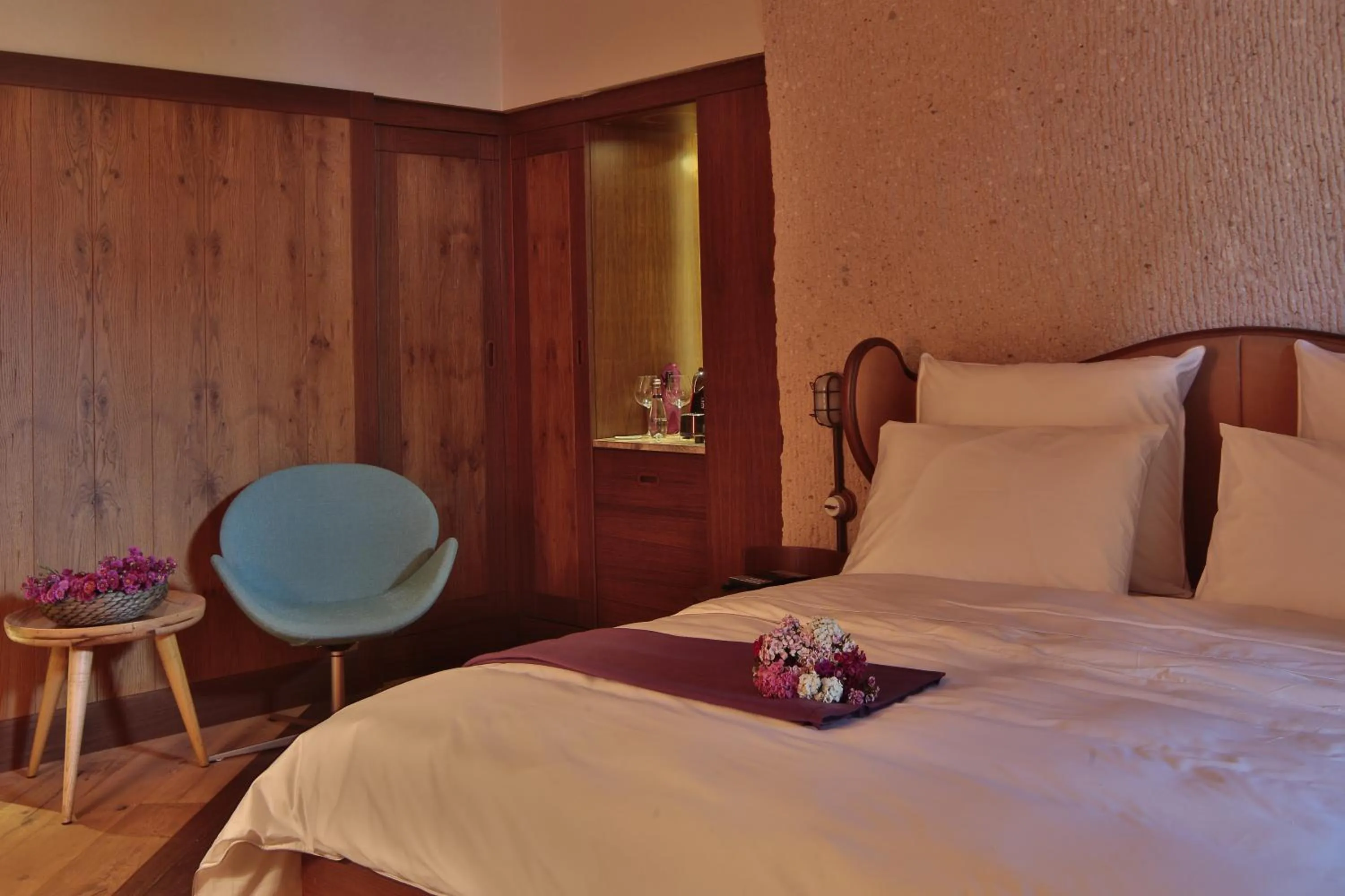 Bed in Ariana Sustainable Luxury Lodge - Special Category - Cappadocia