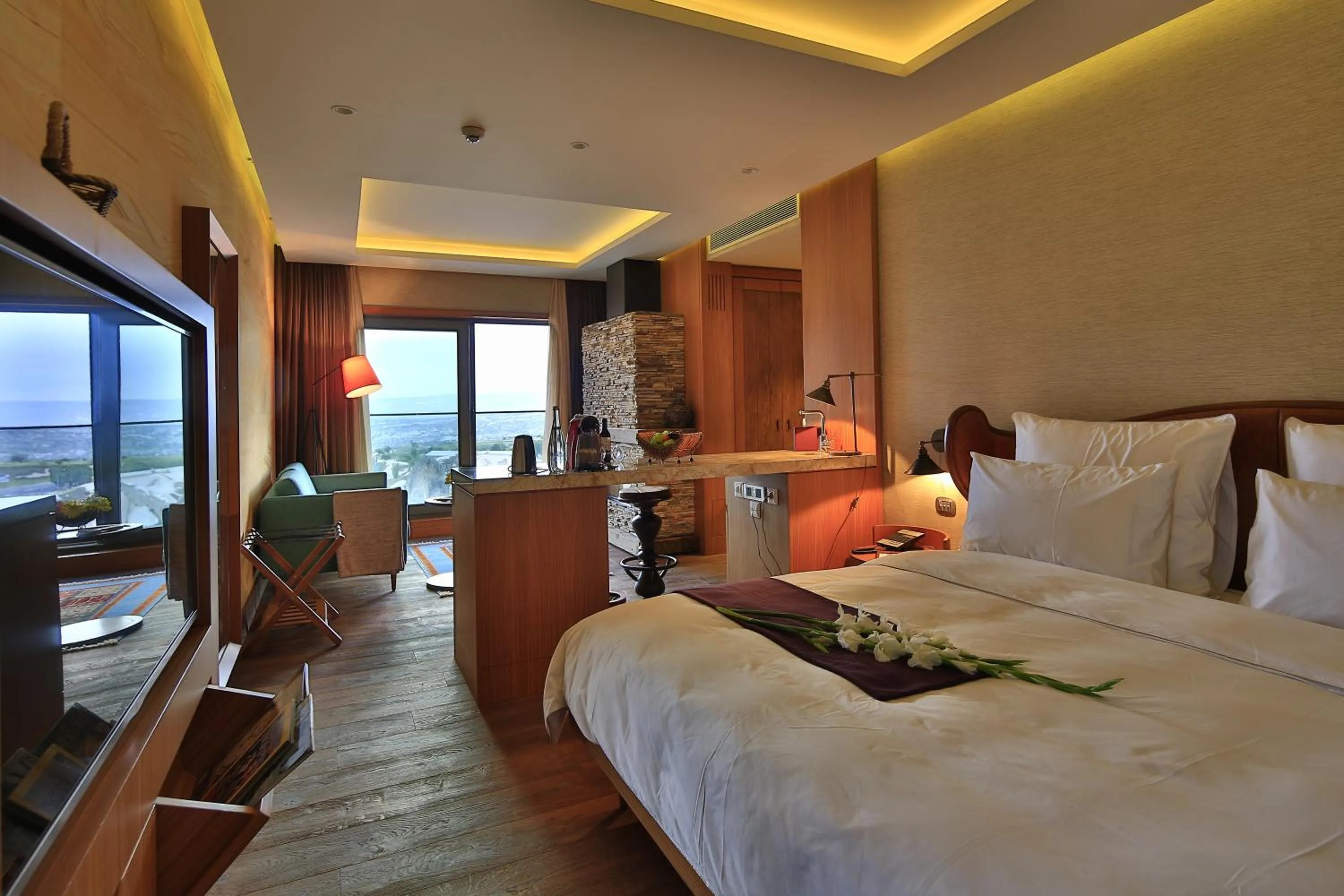 Photo of the whole room, Bed in Ariana Sustainable Luxury Lodge - Special Category - Cappadocia