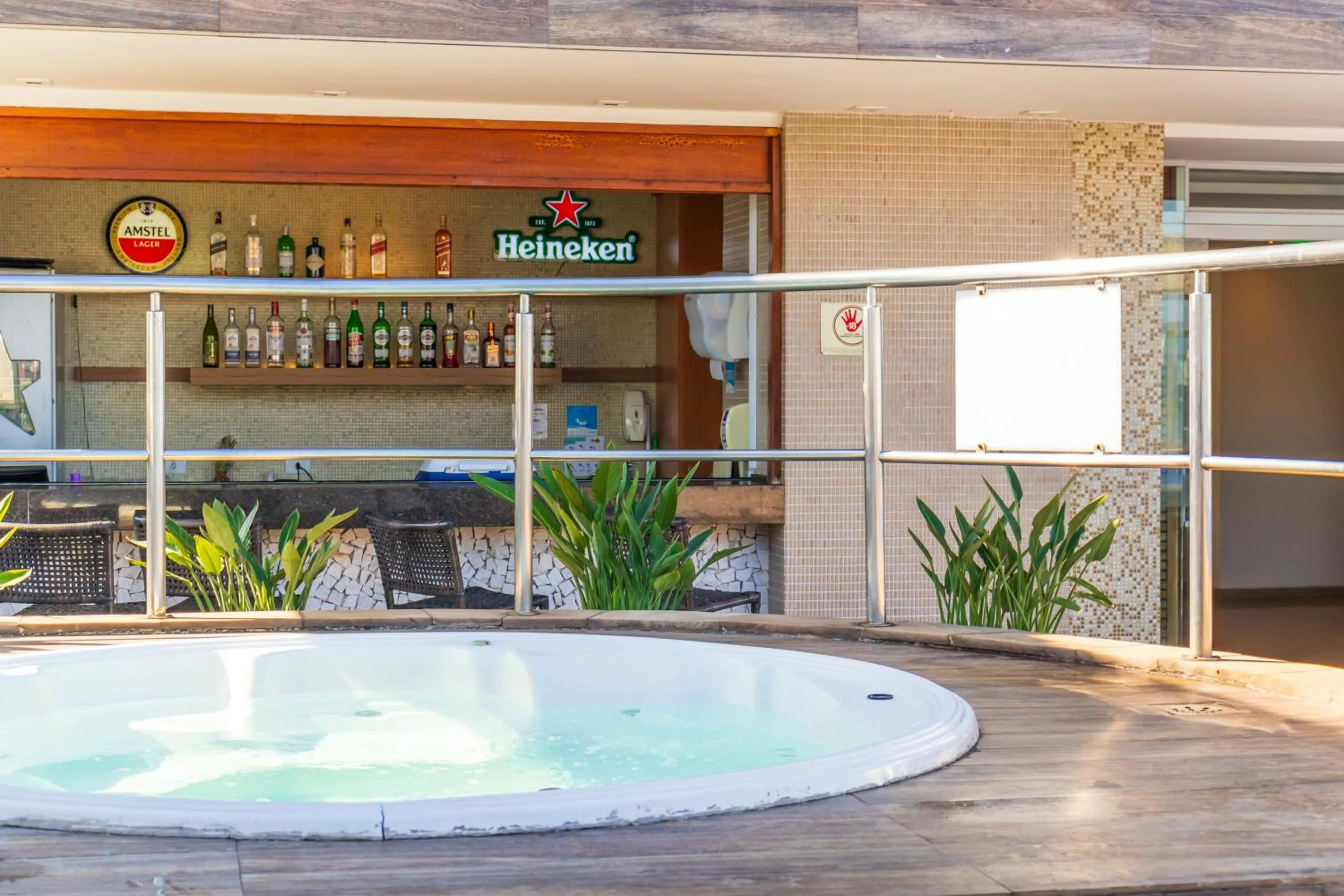 Patio in Parque Balneário Hotel Santos by Castelo Itaipava