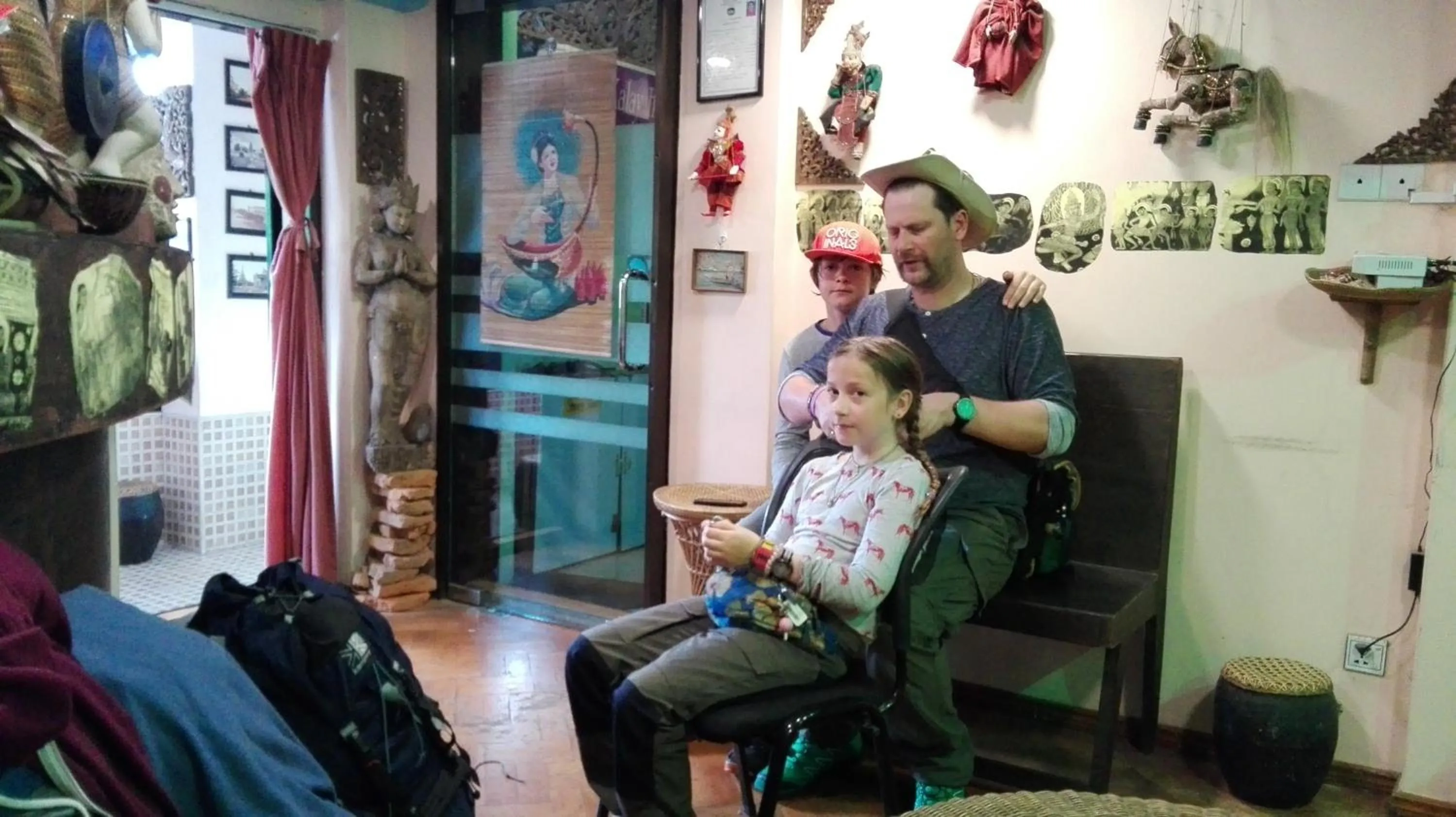 Living room in Shannkalay Hostel