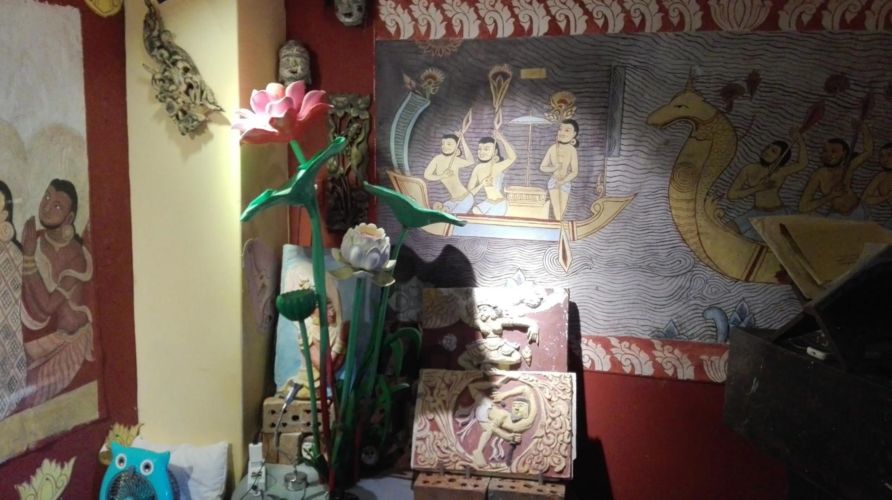 Living room in Shannkalay Hostel