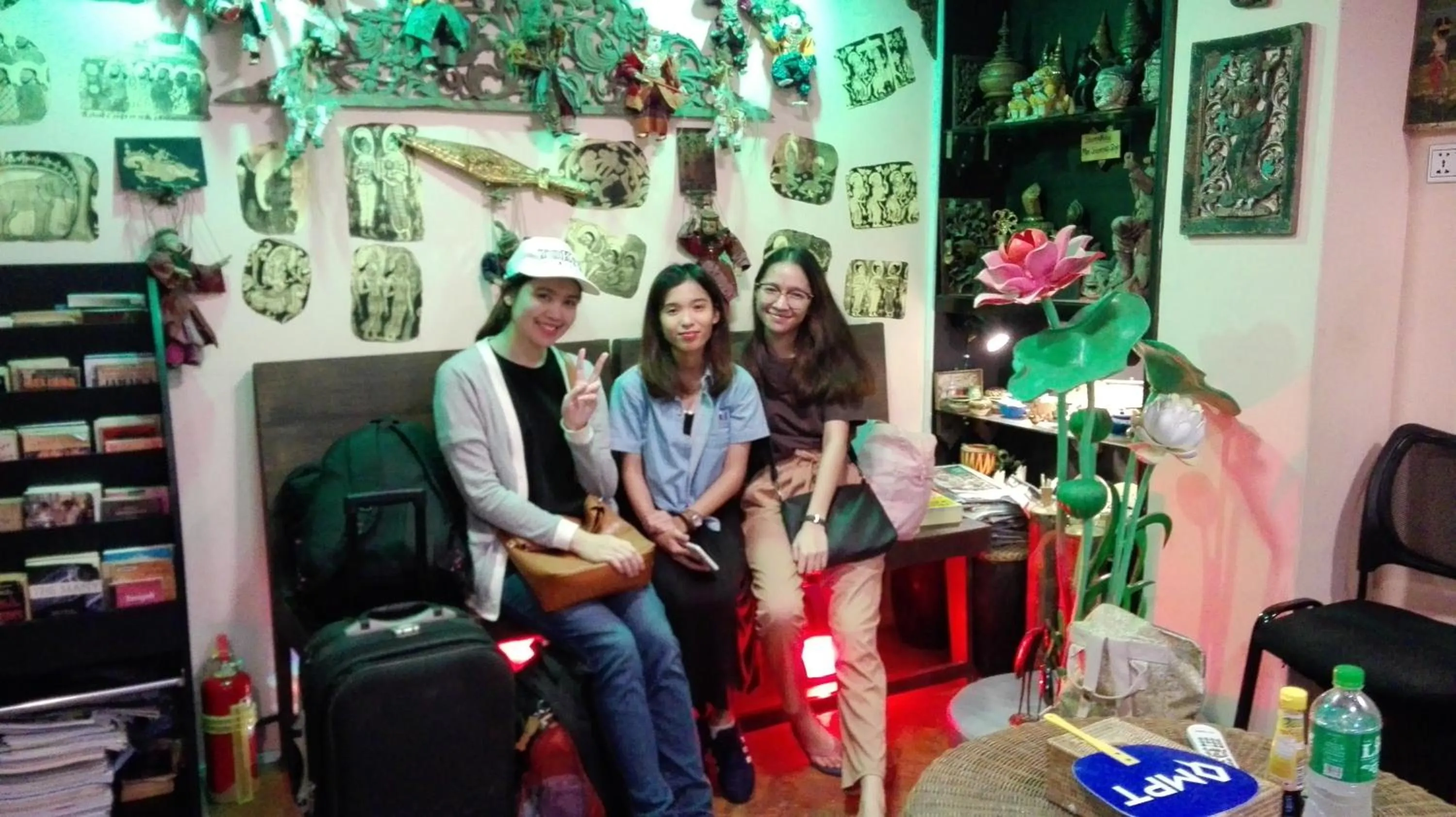 group of guests in Shannkalay Hostel