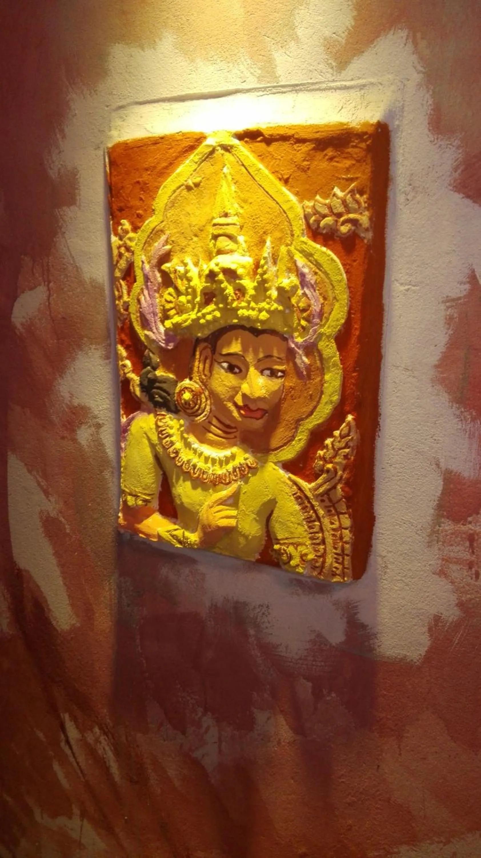 Decorative detail in Shannkalay Hostel