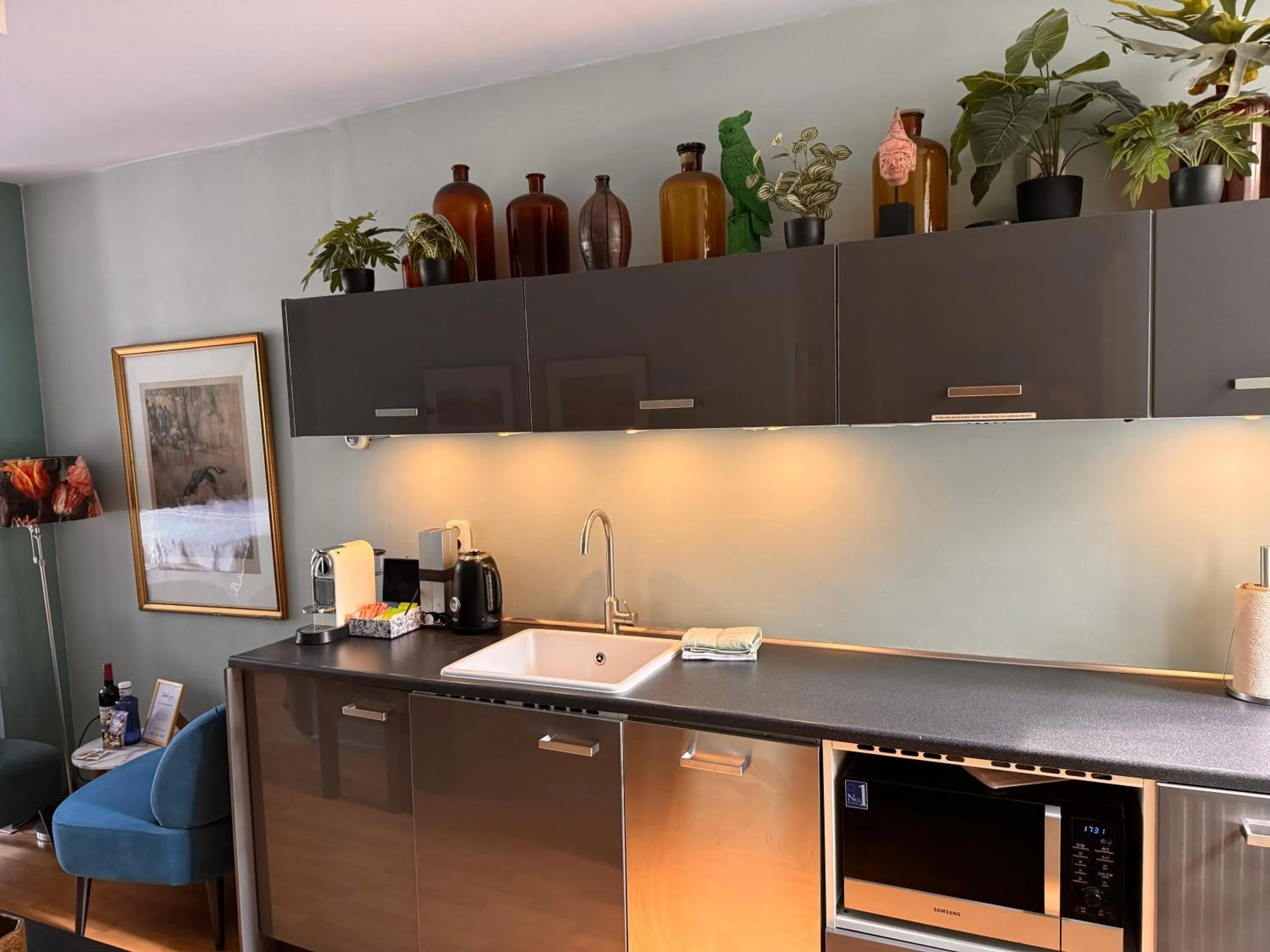 kitchen in Décor Canal House