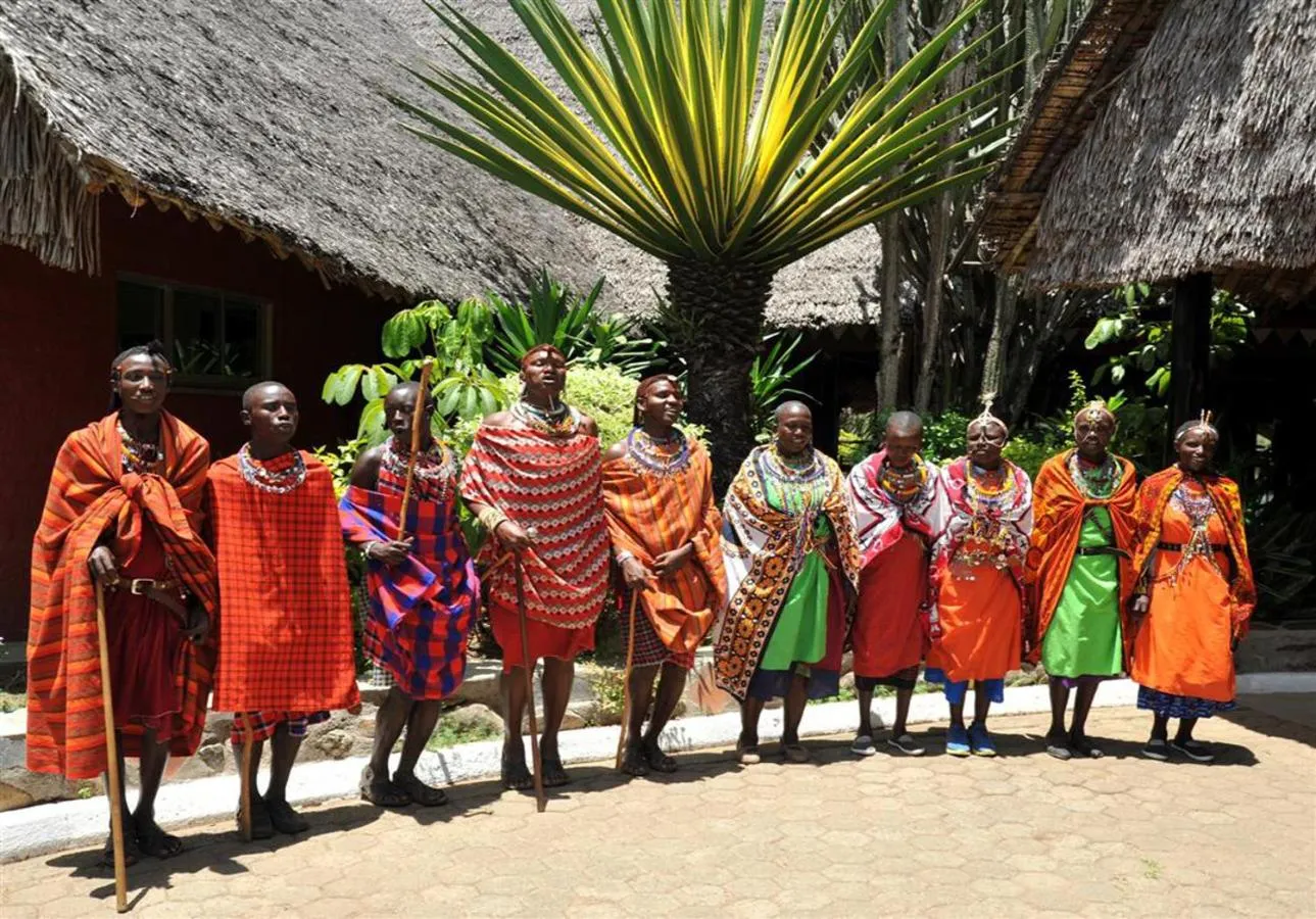Staff in Mara River Lodge