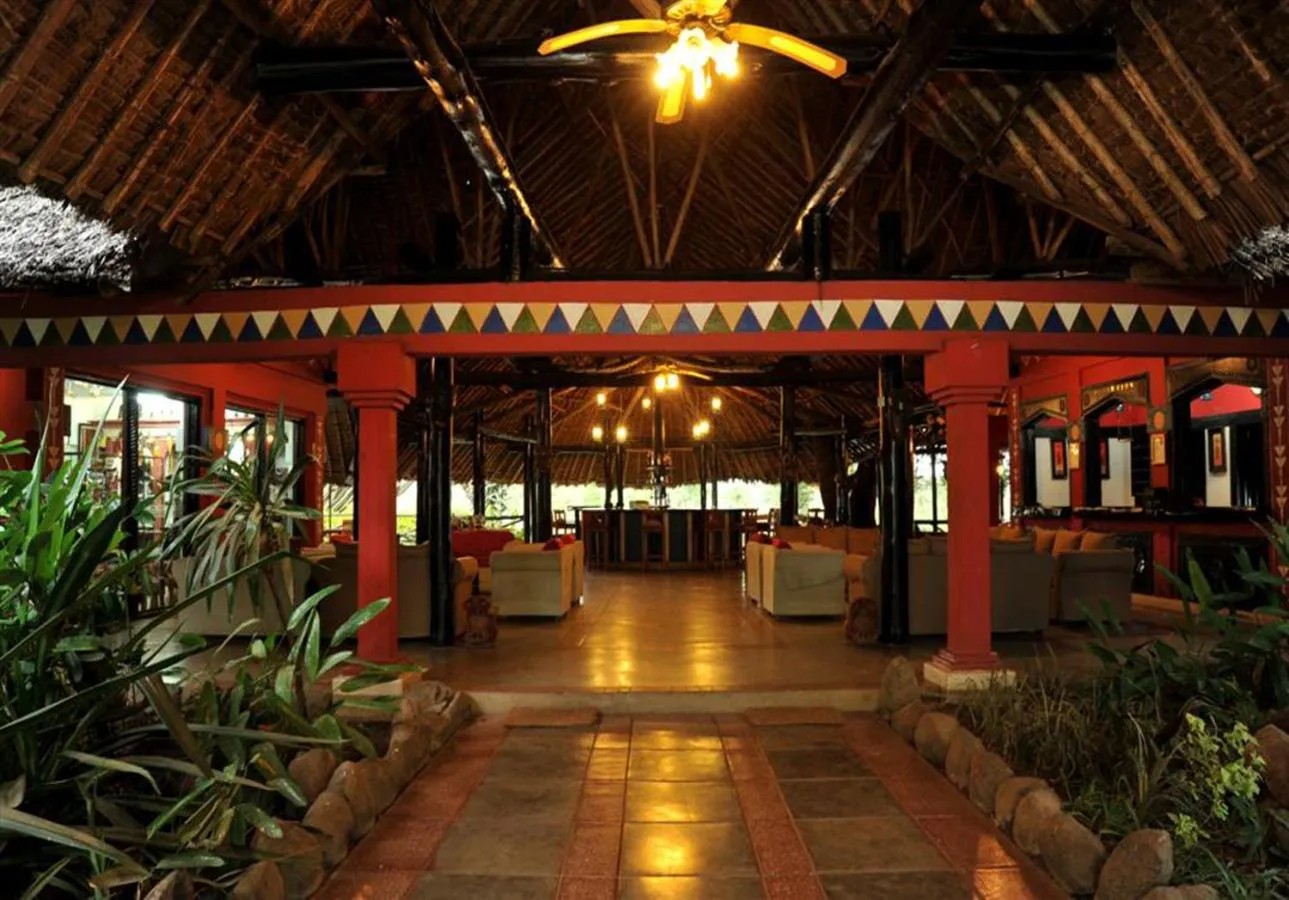 Lobby or reception in Mara River Lodge
