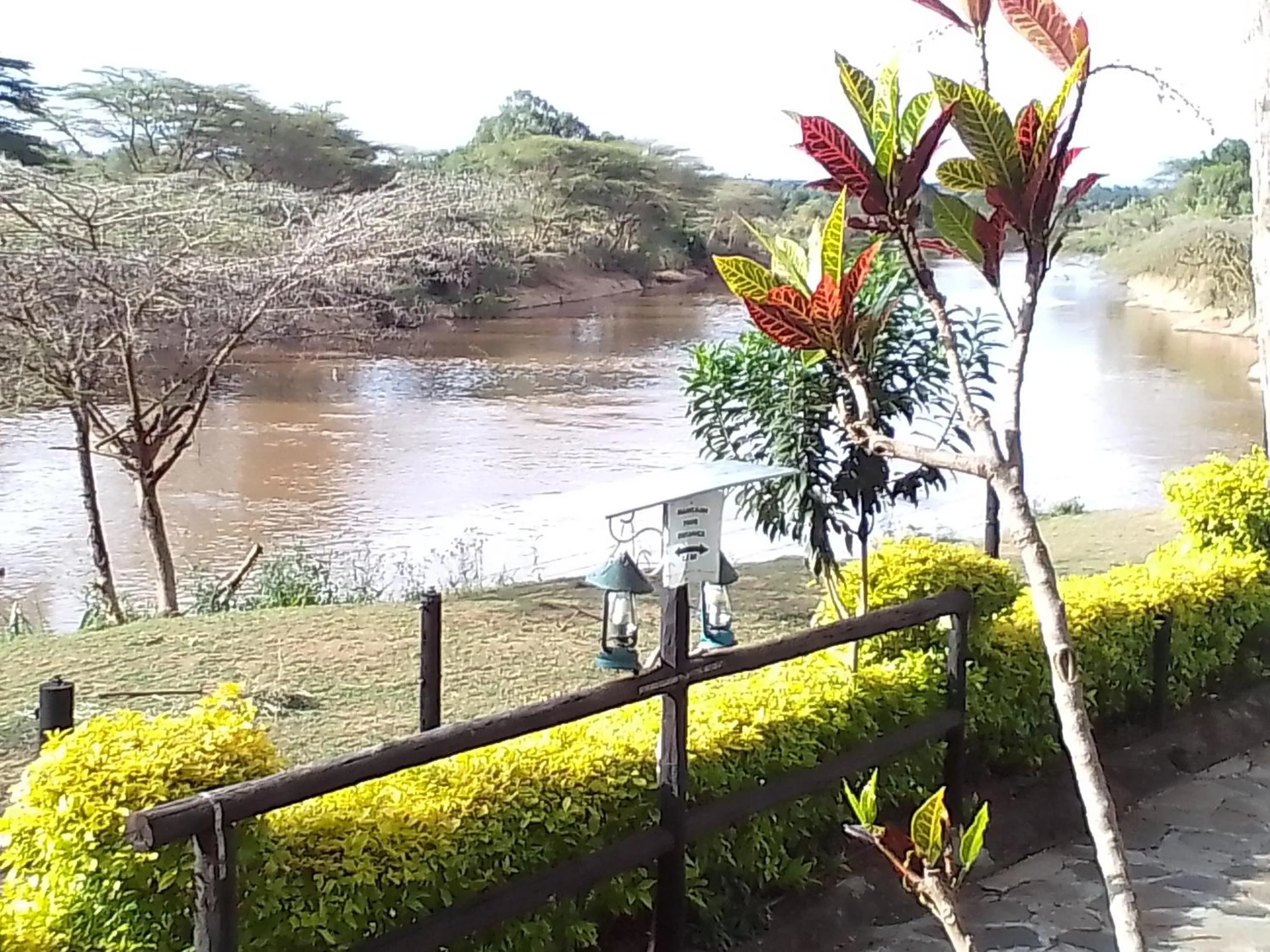 River view in Mara River Lodge
